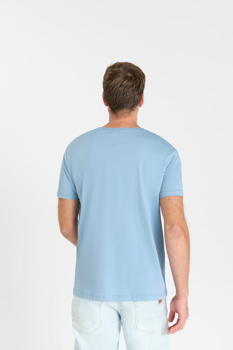 Tommy Badge T-shirt LE TEMPS DES CERISES Blue