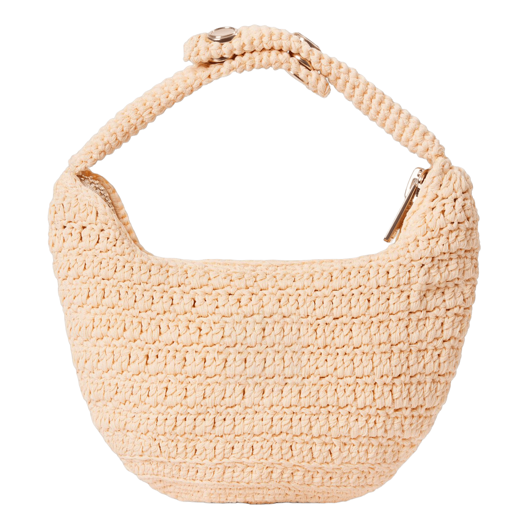 Petite maroquinerie en crochet SANDRO Beige