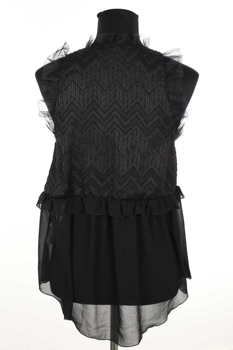 Azawood sleeveless top HEIMSTONE - Seconde Main Black