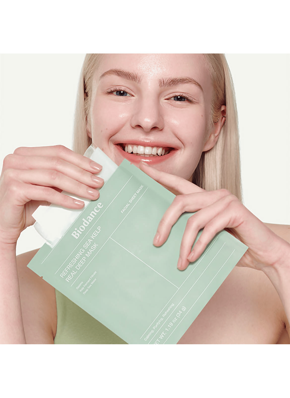 REFRESHING SEAWEED FACE MASK - 1pc BIODANCE No color