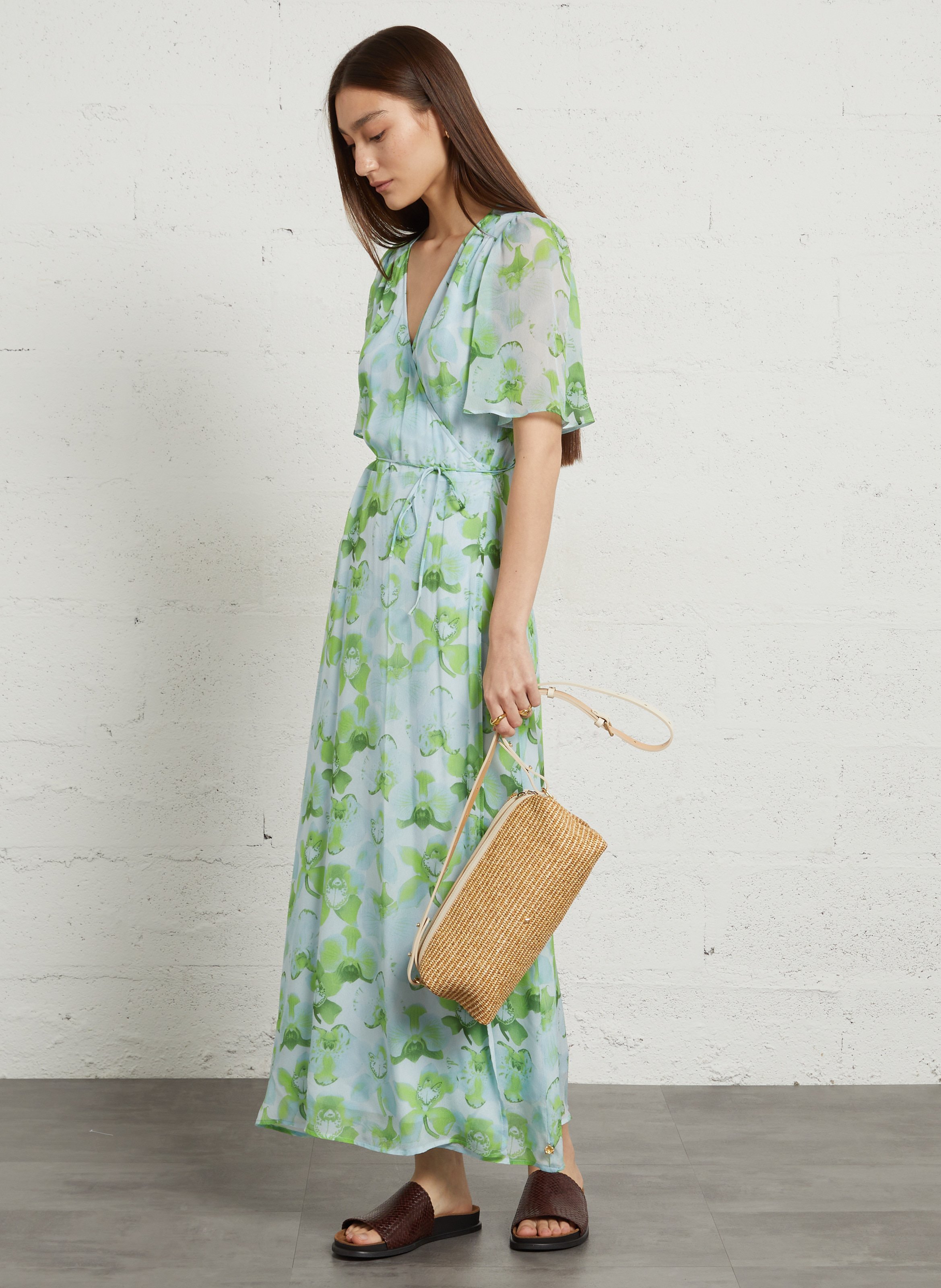 Umhängetasche aus Baumwoll-Mix HERBERT FRERE SOEUR Mehrfarbig