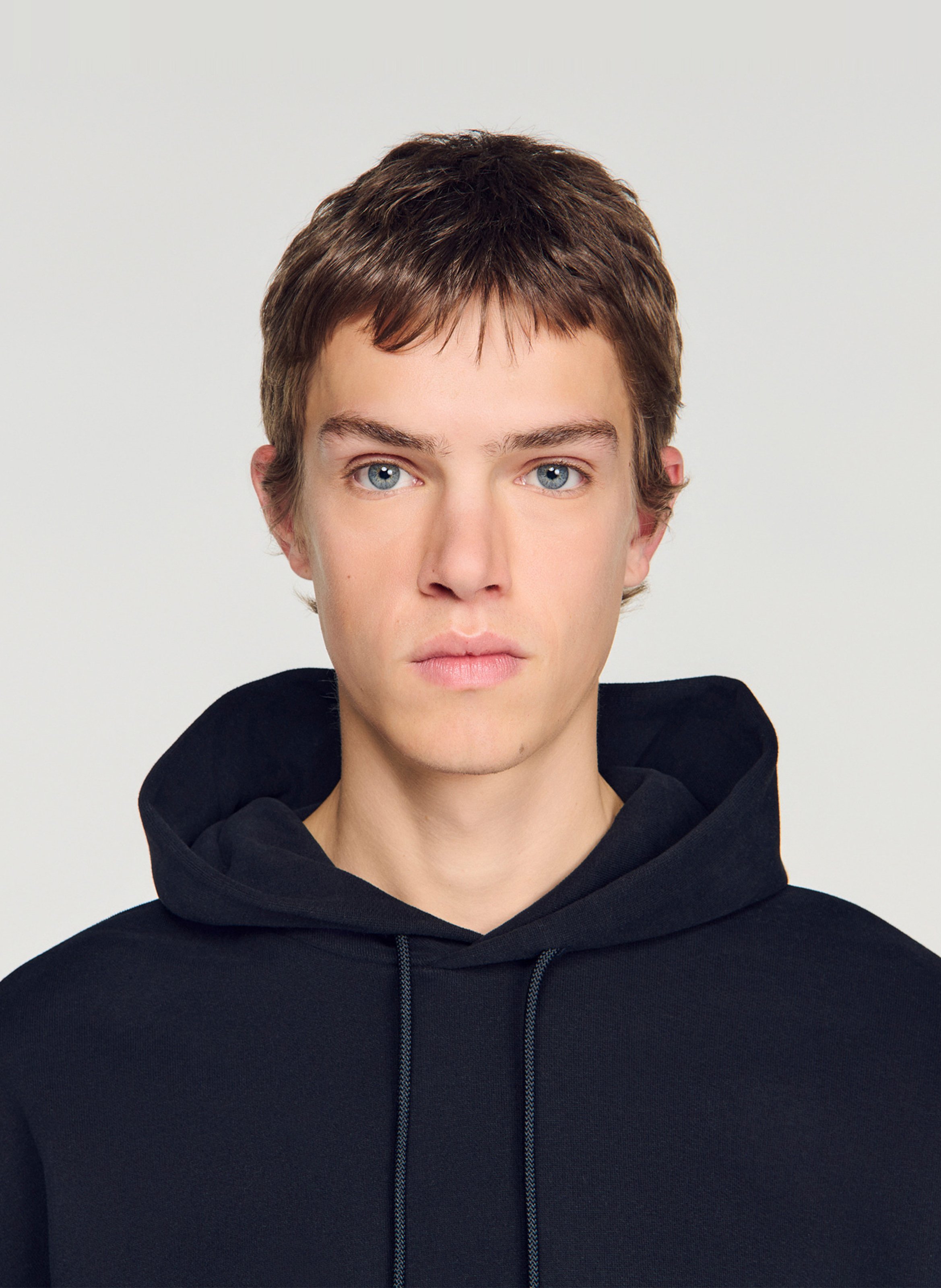 Sweat en coton SANDRO Noir