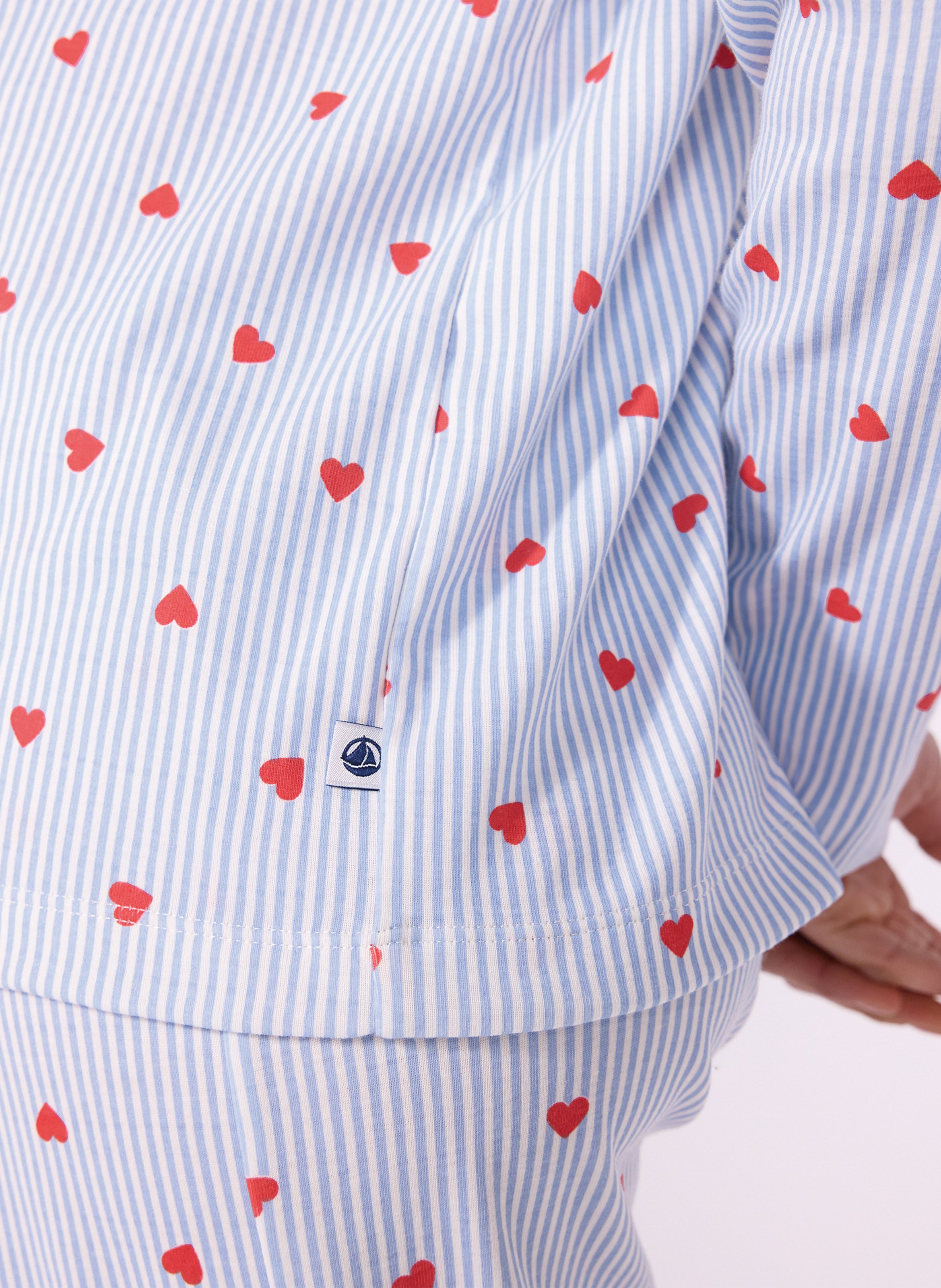 Printed cotton pajamas PETIT BATEAU Multicolored