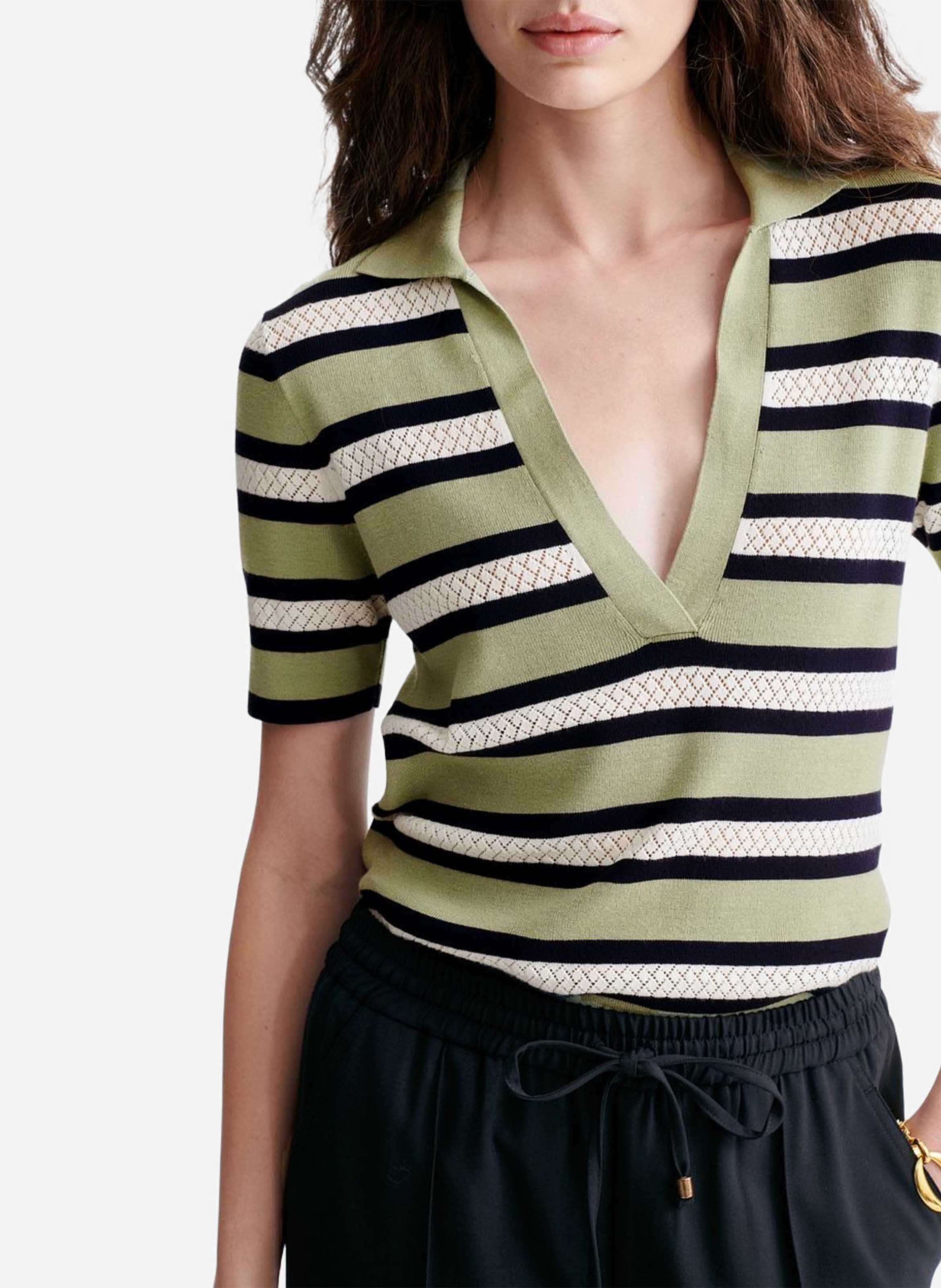 Anliegendes Polo-Shirt VANESSA BRUNO