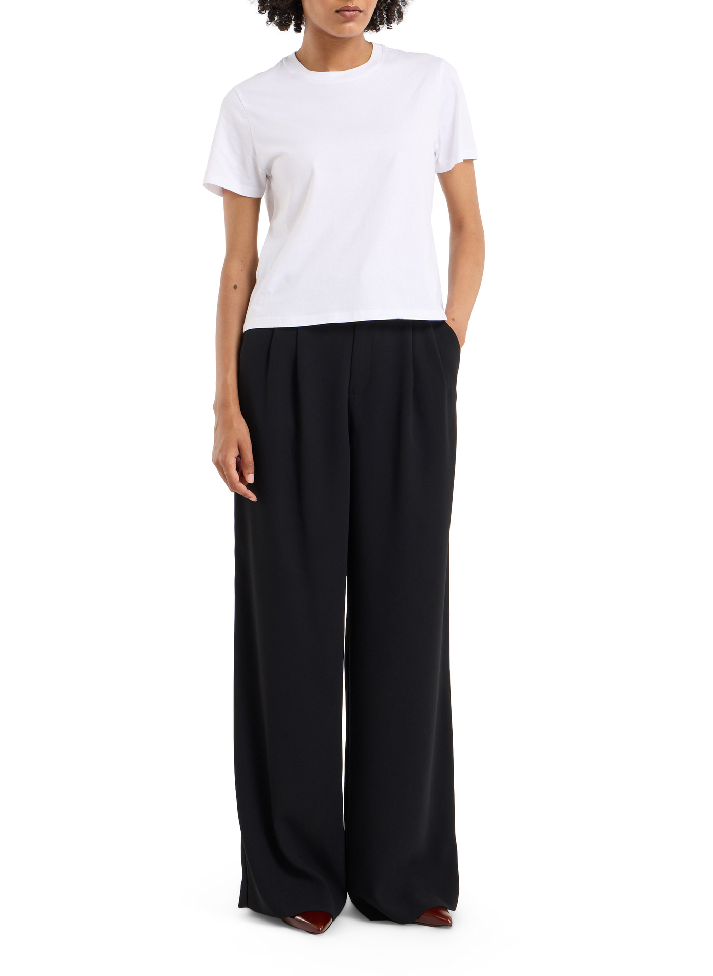 Short acla cotton t-shirt | White SAISON 1865 Women