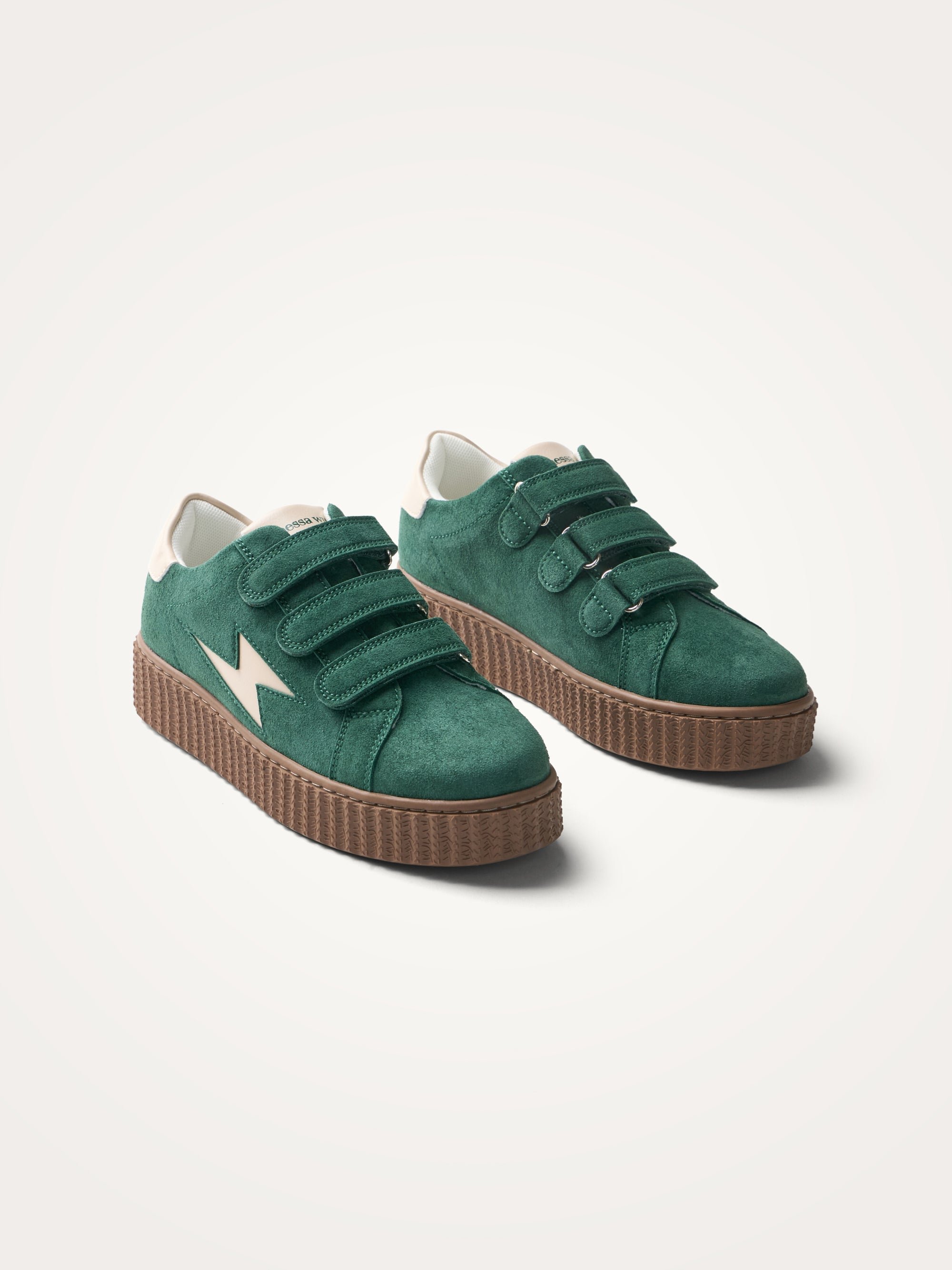 Low Velcro trainers VANESSA WU Green