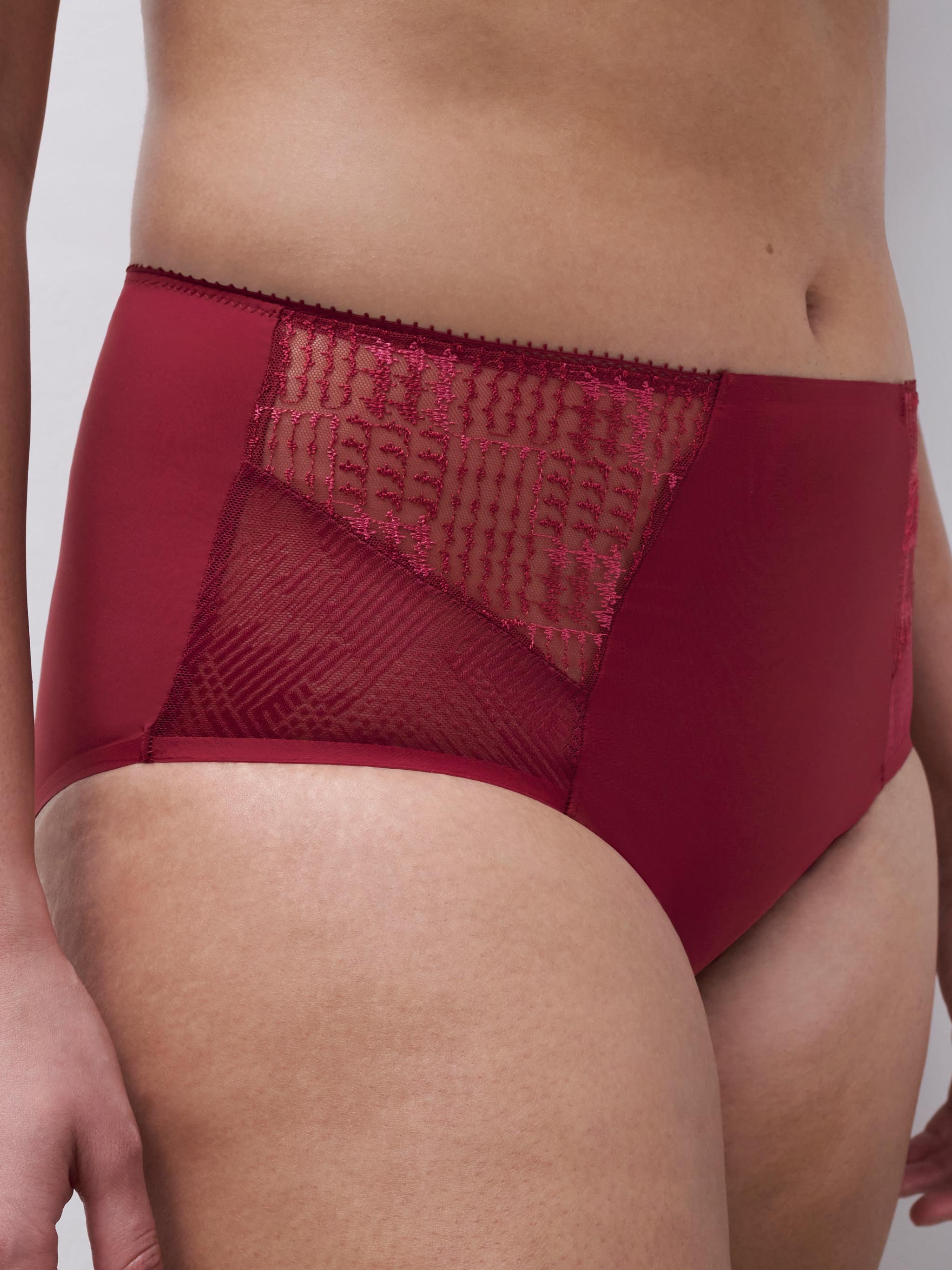 Dark Fold panties CHANTELLE Red