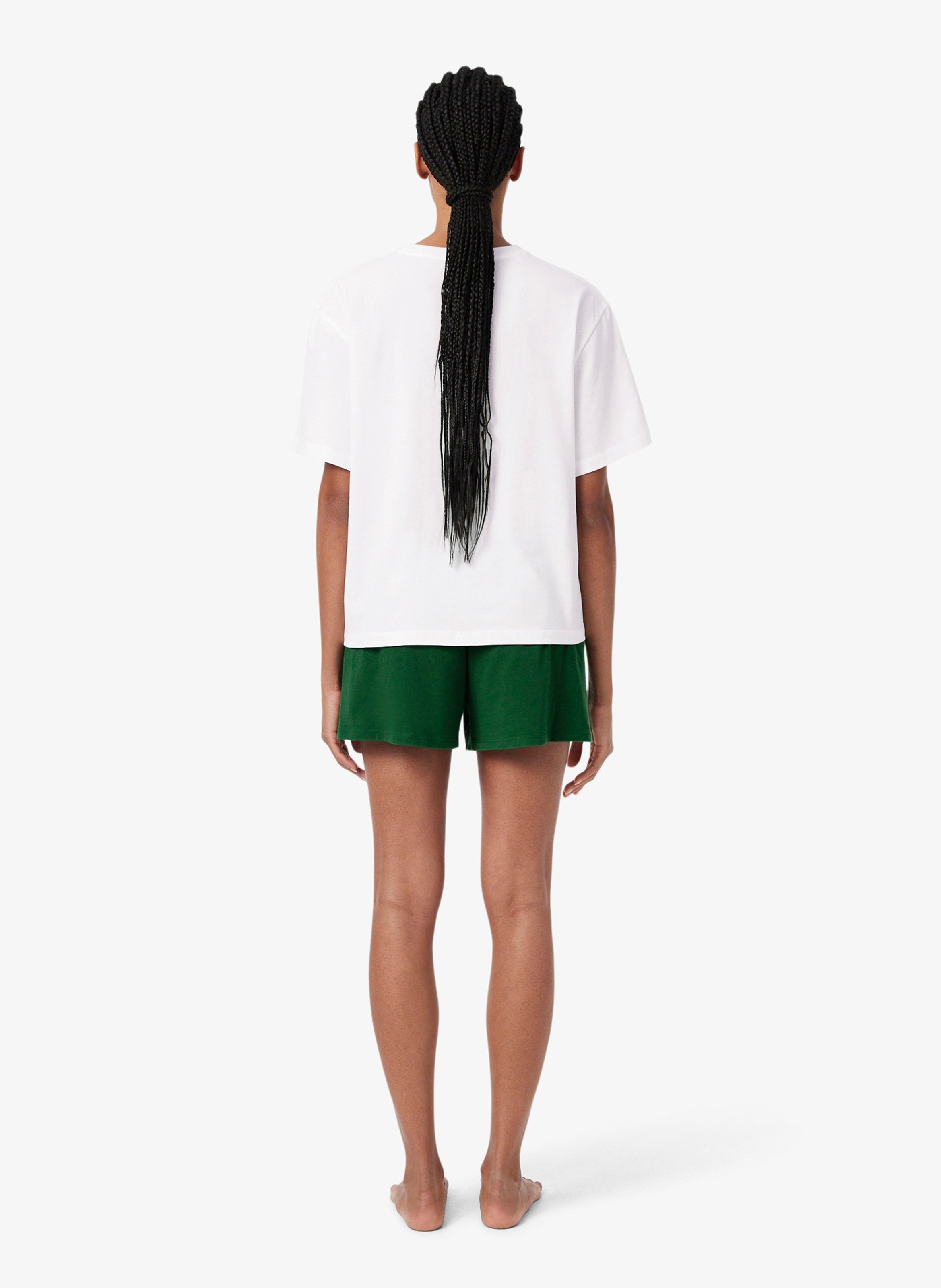 Cotton-mix pajama set LACOSTE Multicolored