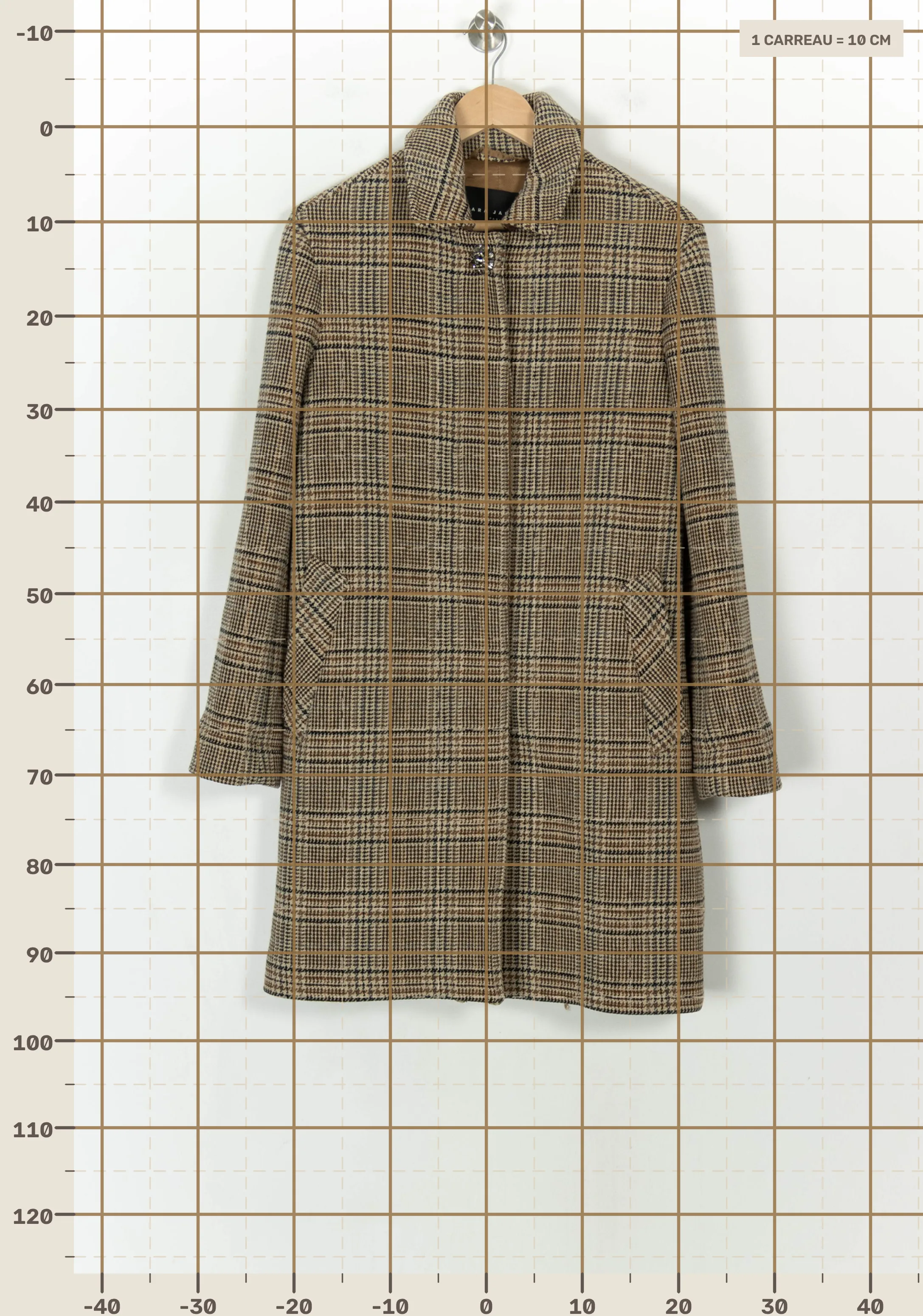 Polo shirt TARA JARMON - Seconde Main Brown