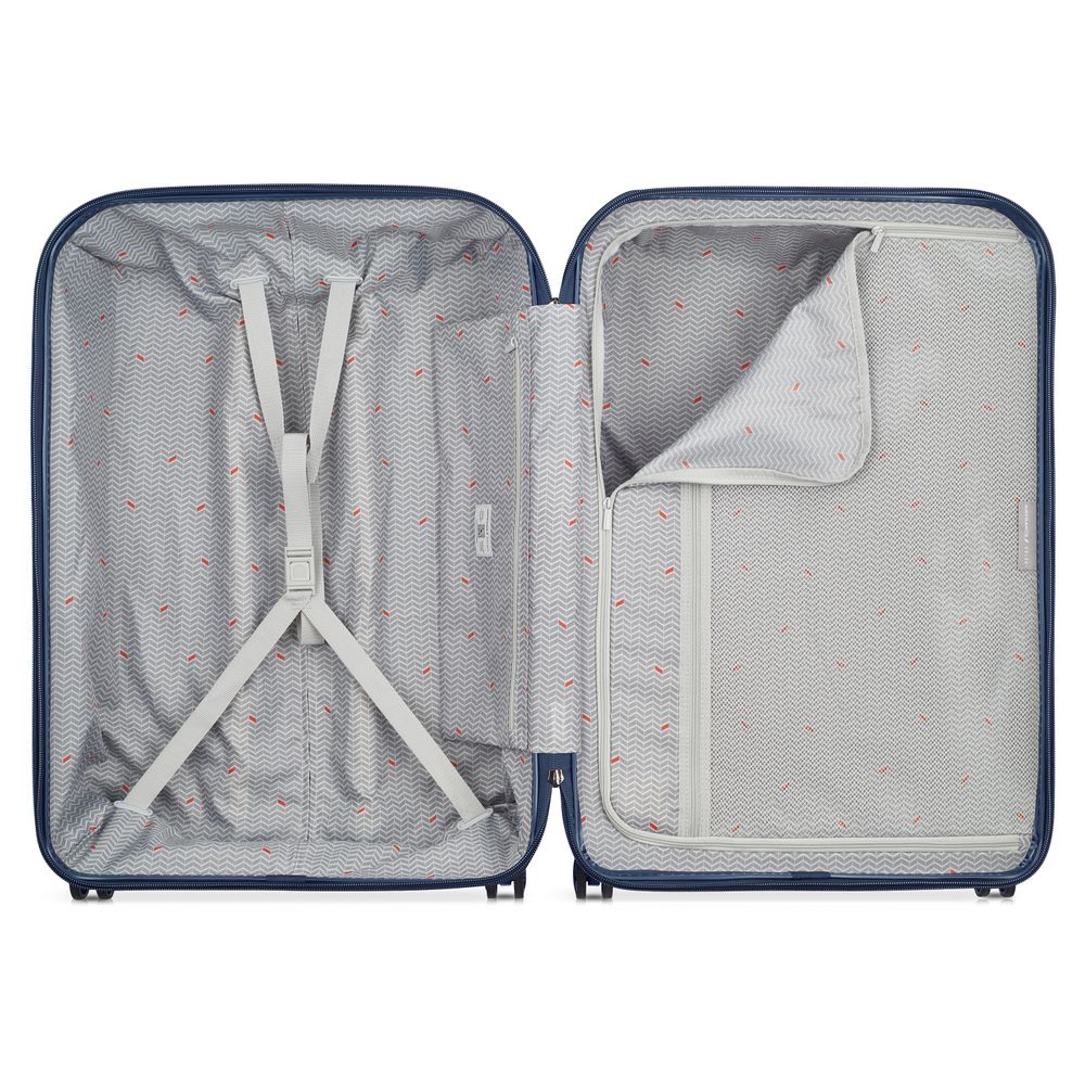 Rigid hold suitcase DELSEY PARIS Blue