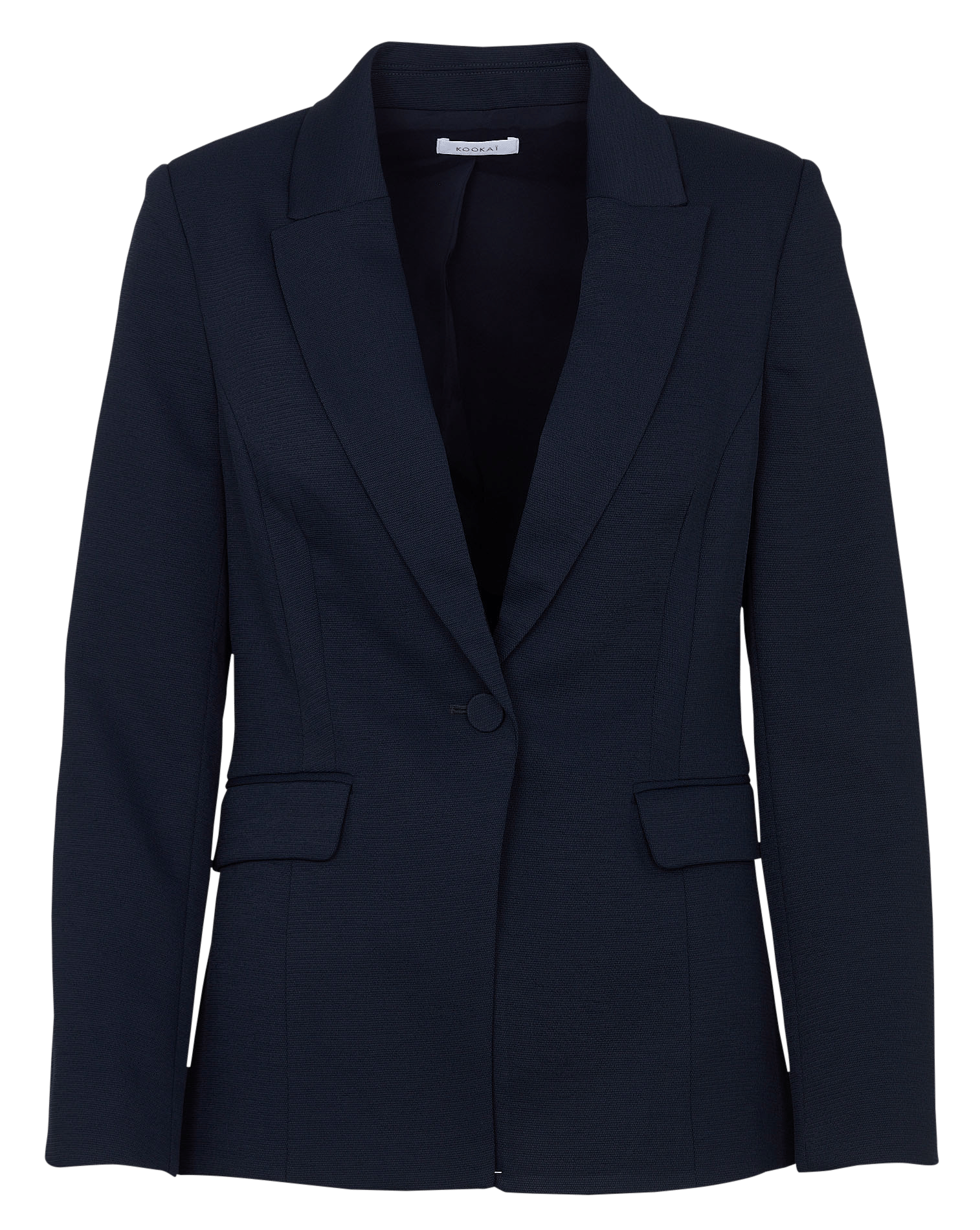 Veste cintrée col tailleur KOOKAI Bleu