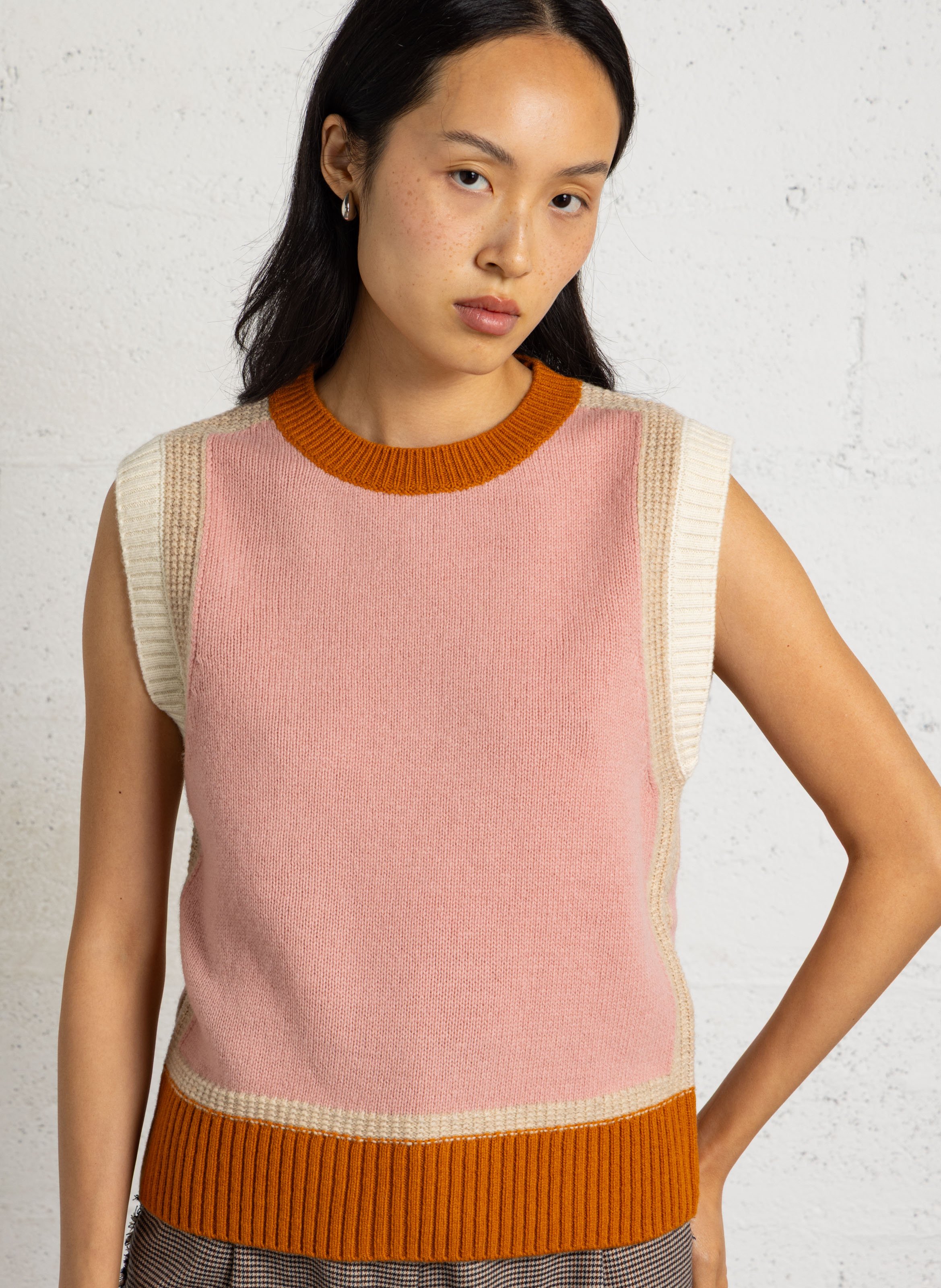 Straight-cut wool sweater MAISON 123