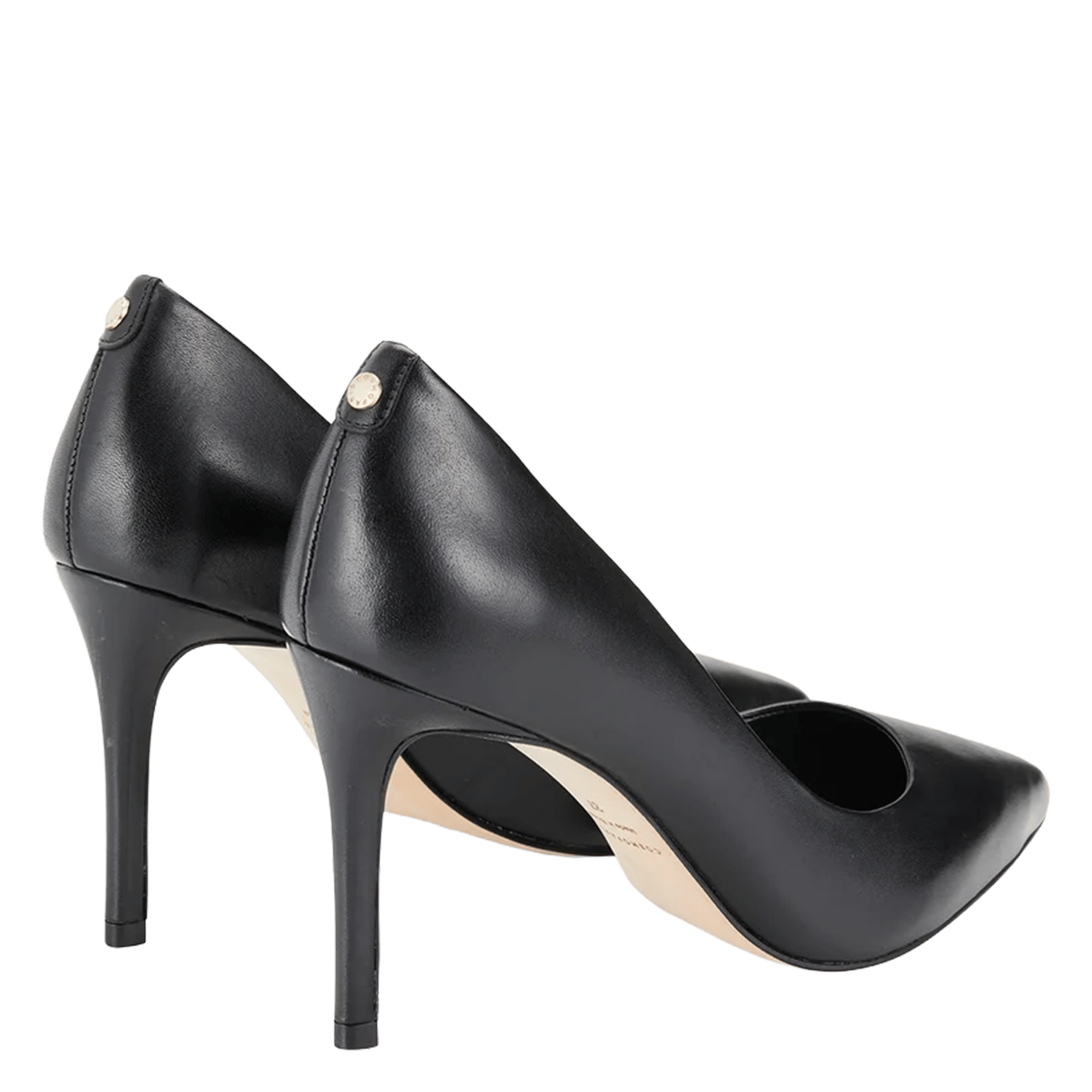 Hohe Ledersandalen COSMOPARIS Schwarz