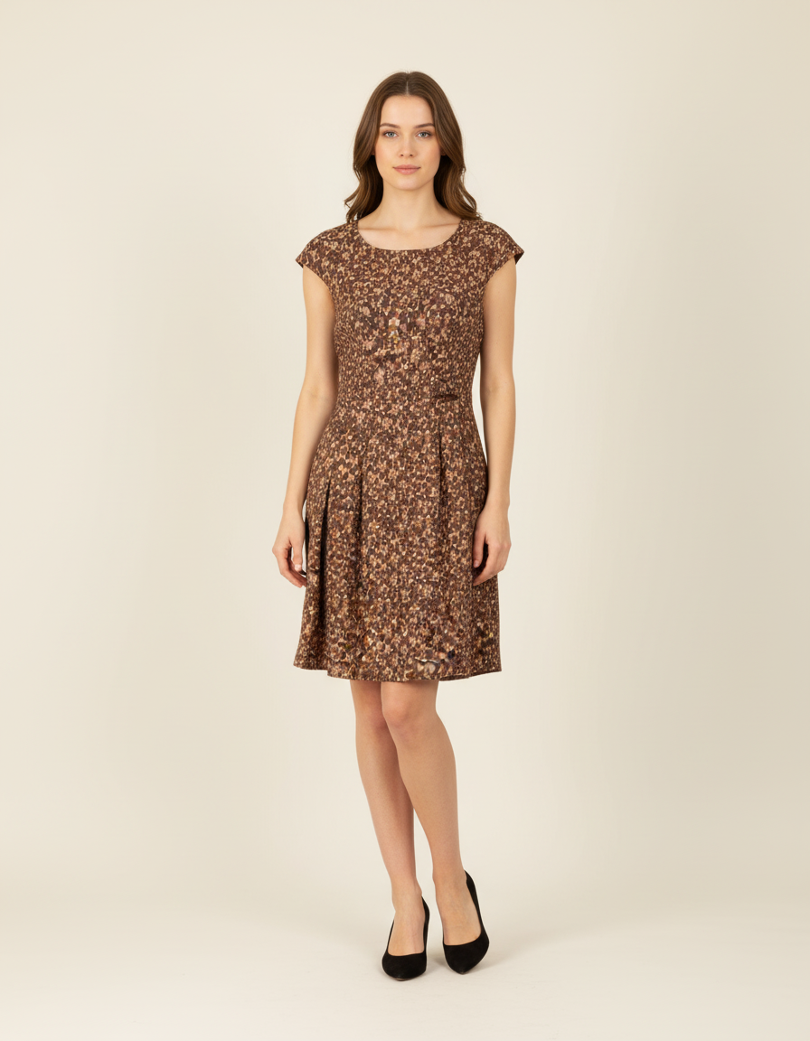 Robe longue TARA JARMON - Seconde Main Marron