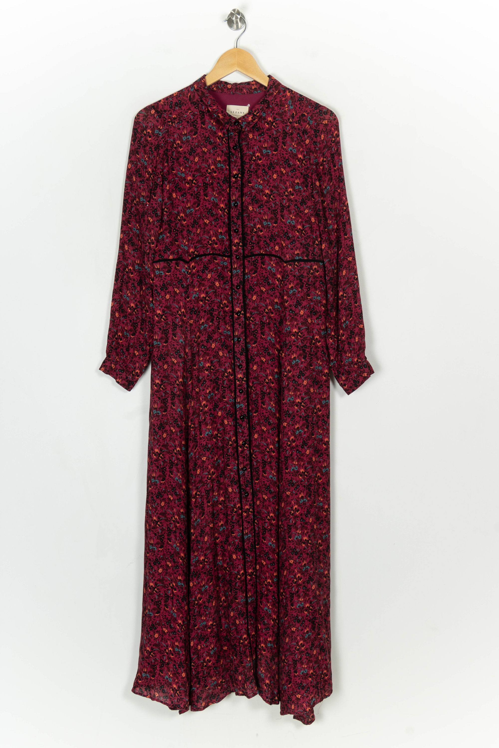 Robe longue SEZANE - Seconde main Multicolore