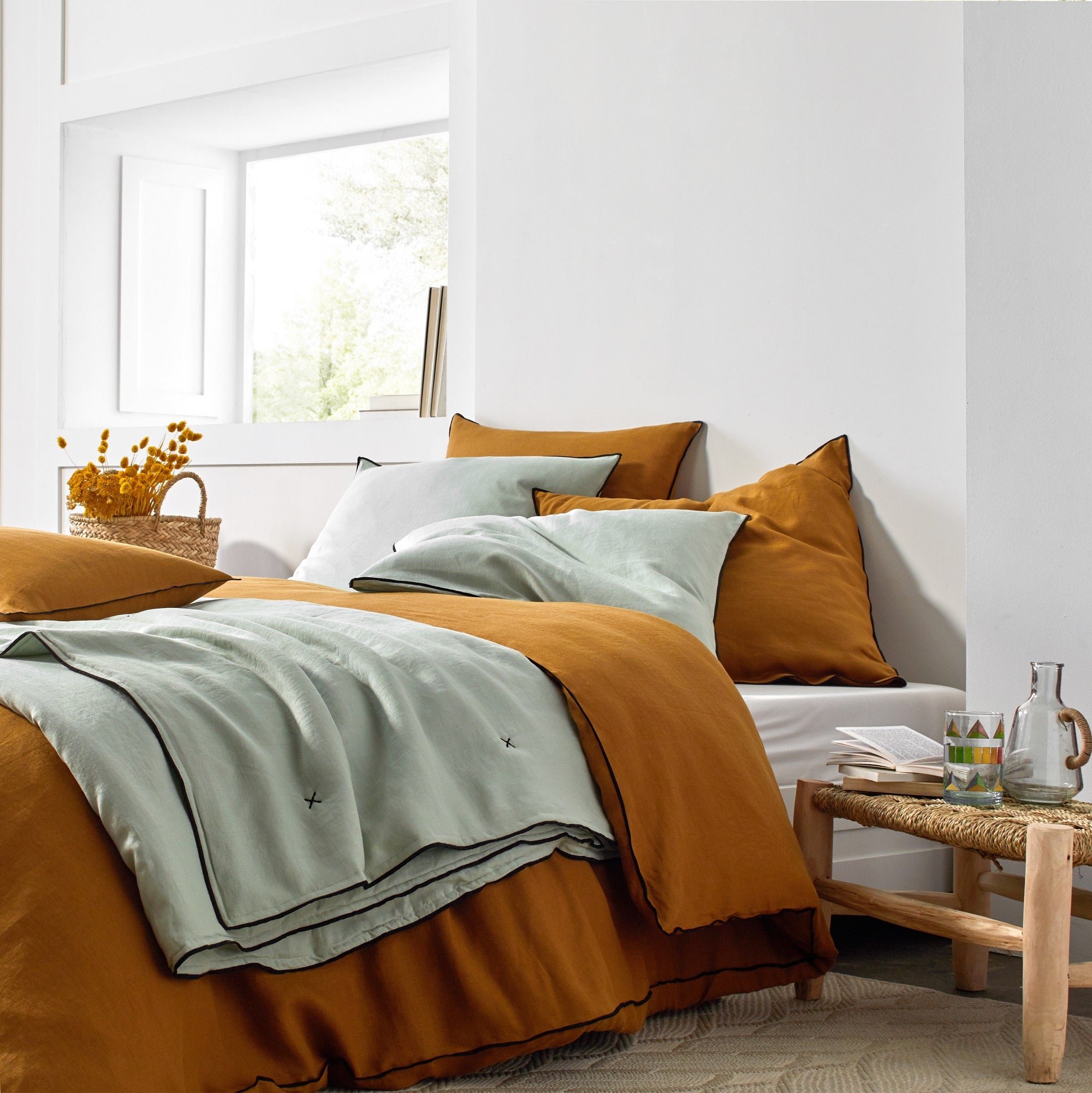 ANOUK - Cotton duvet cover MADURA