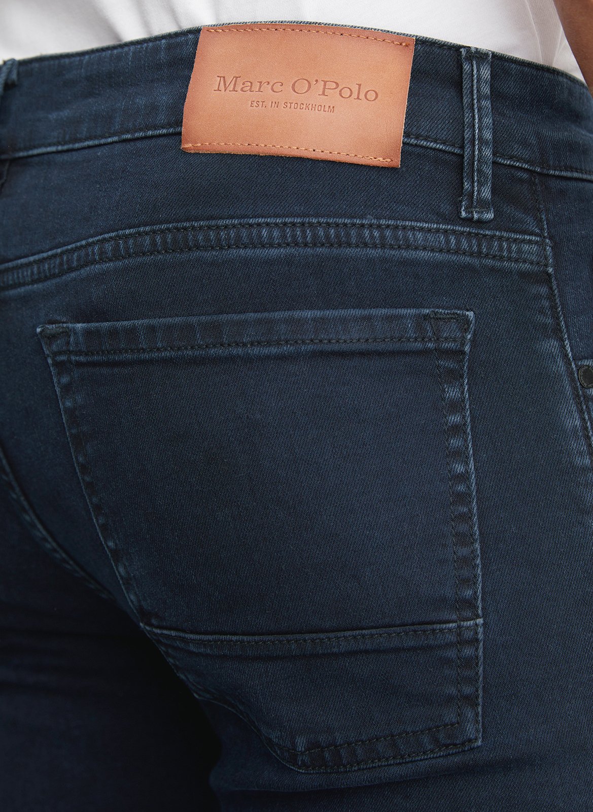 Cotton straight jeans Blue