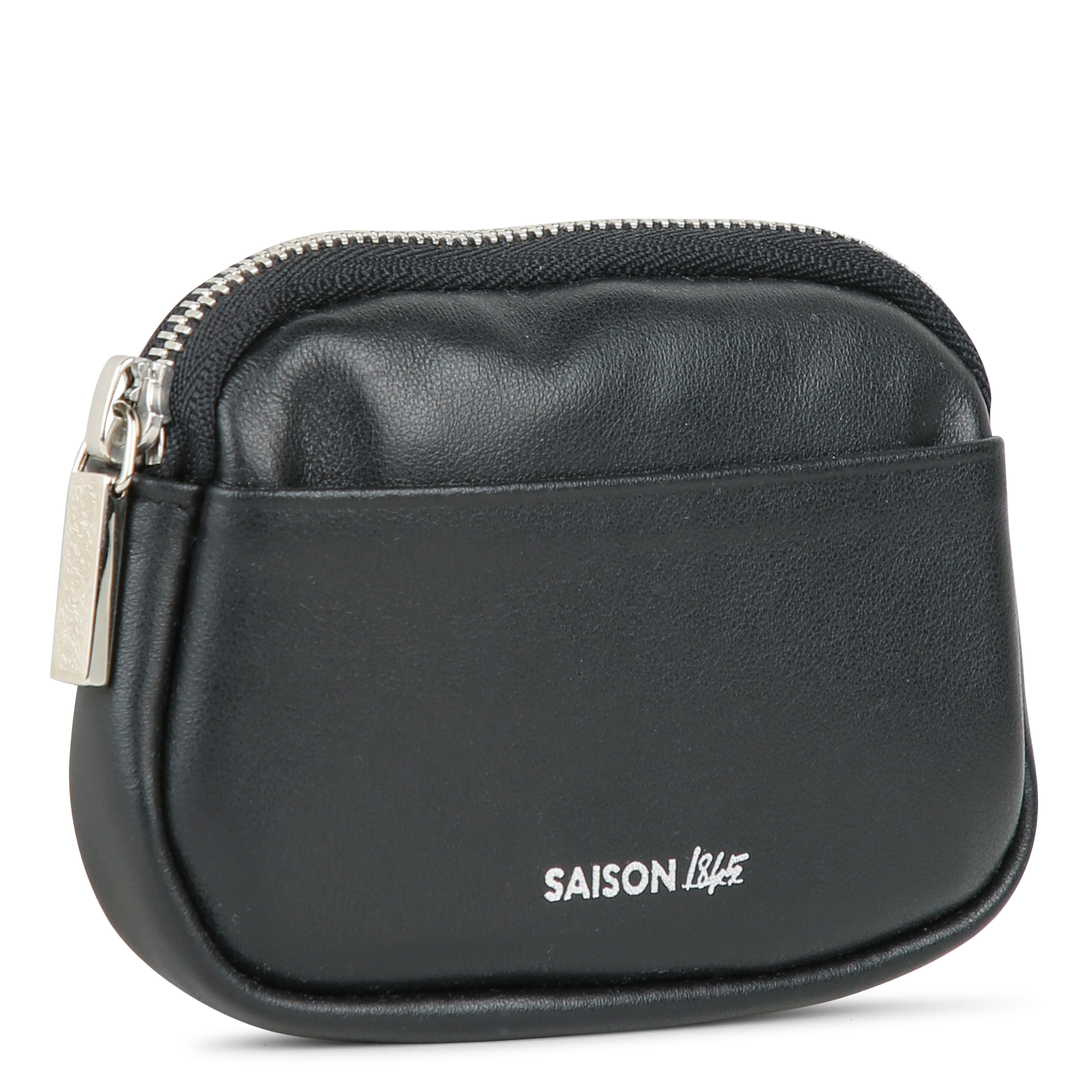 Leather coin purse SAISON 1865 Black