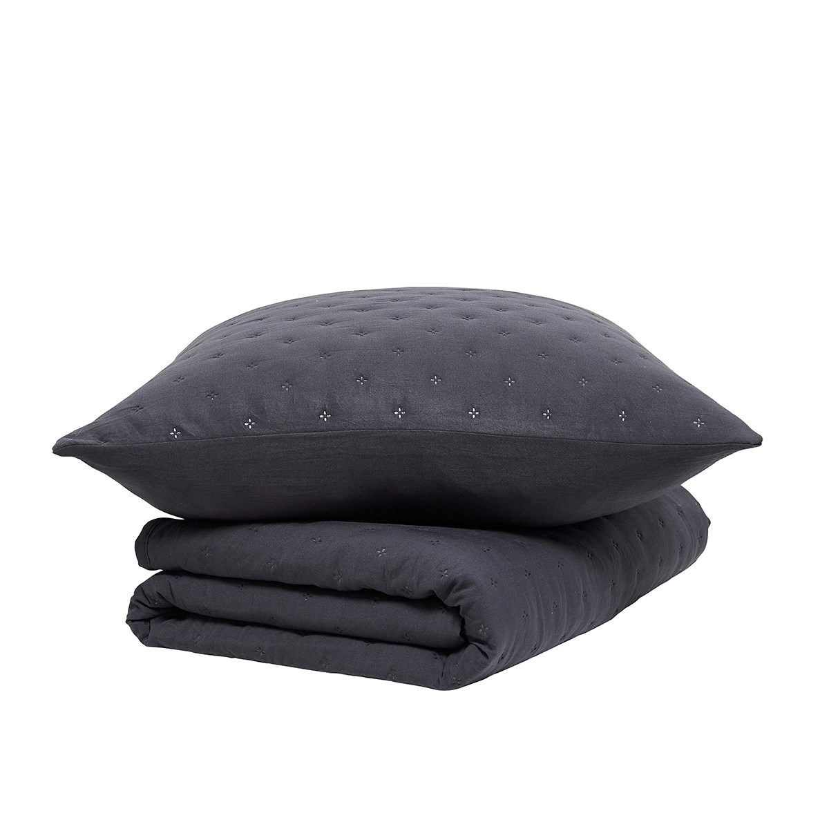 Boutis bedspread TODAY LINGE DE MAISON Grey