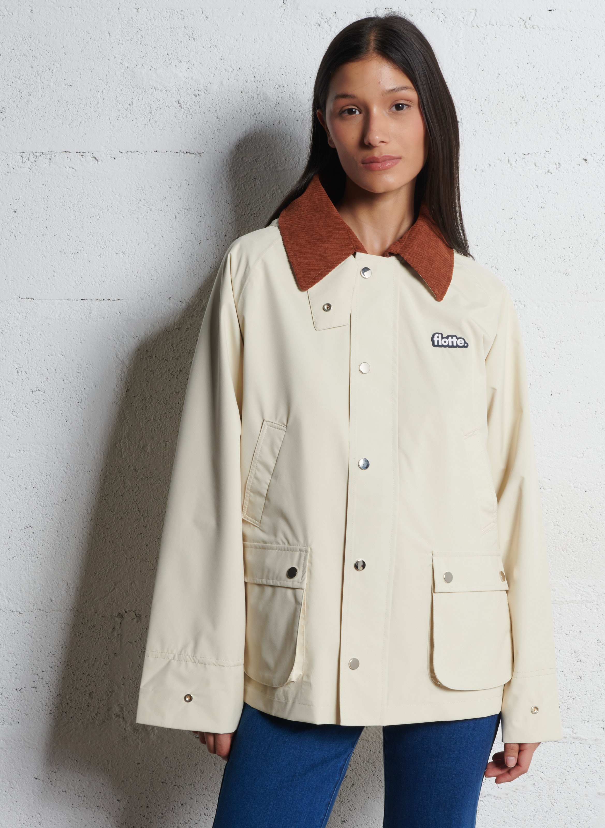 Veste col classique FLOTTE Blanc