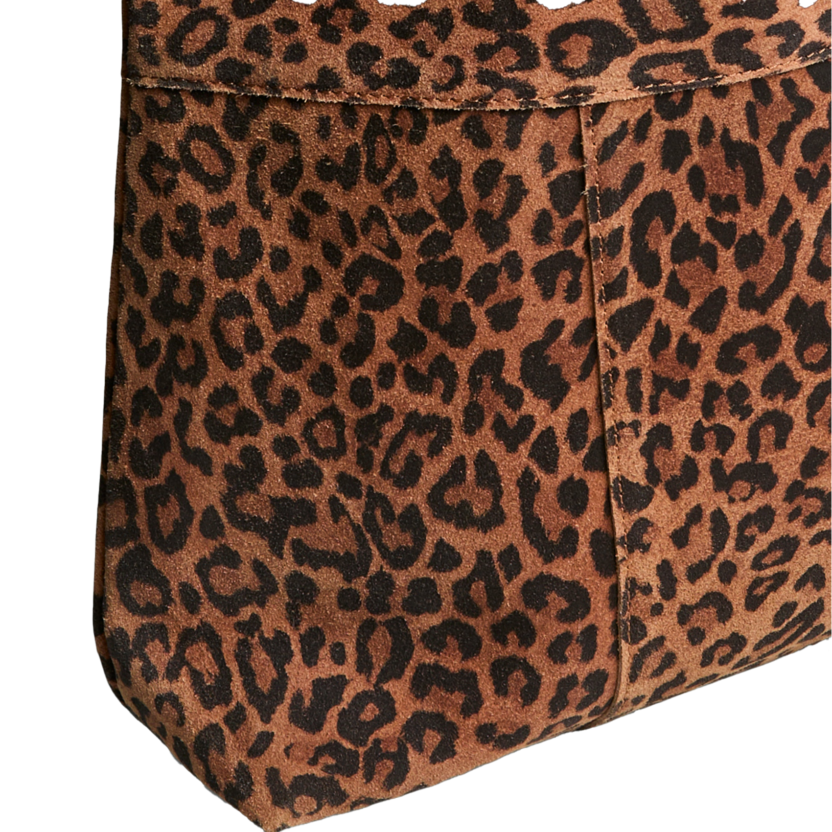 Printed tote bag PIECES Black