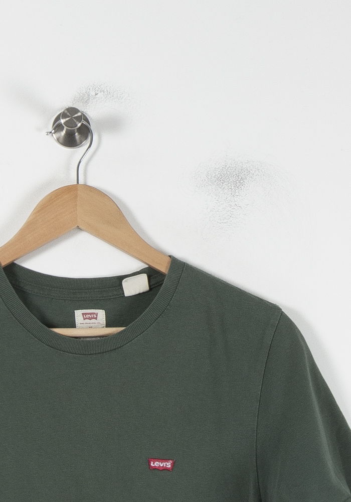 Tommy Badge T-shirt LEVI'S - Seconde main Green