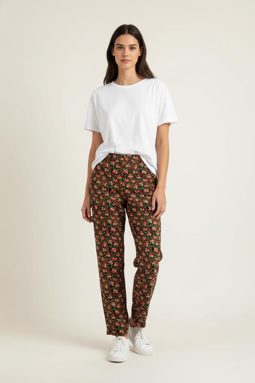 PANTS TARA JARMON - Seconde Main Multicolored