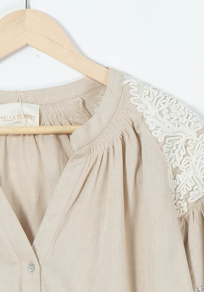 Blouse STELLA FOREST - SECONDE MAIN Beige