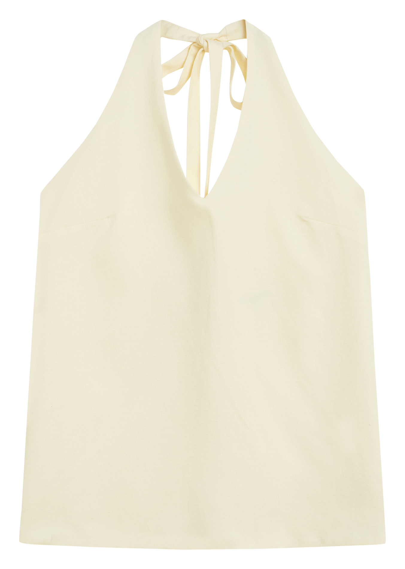 Top met V-hals GRACE ET MILA Geel