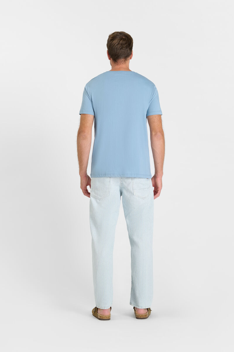 Tommy Badge T-shirt LE TEMPS DES CERISES Blue