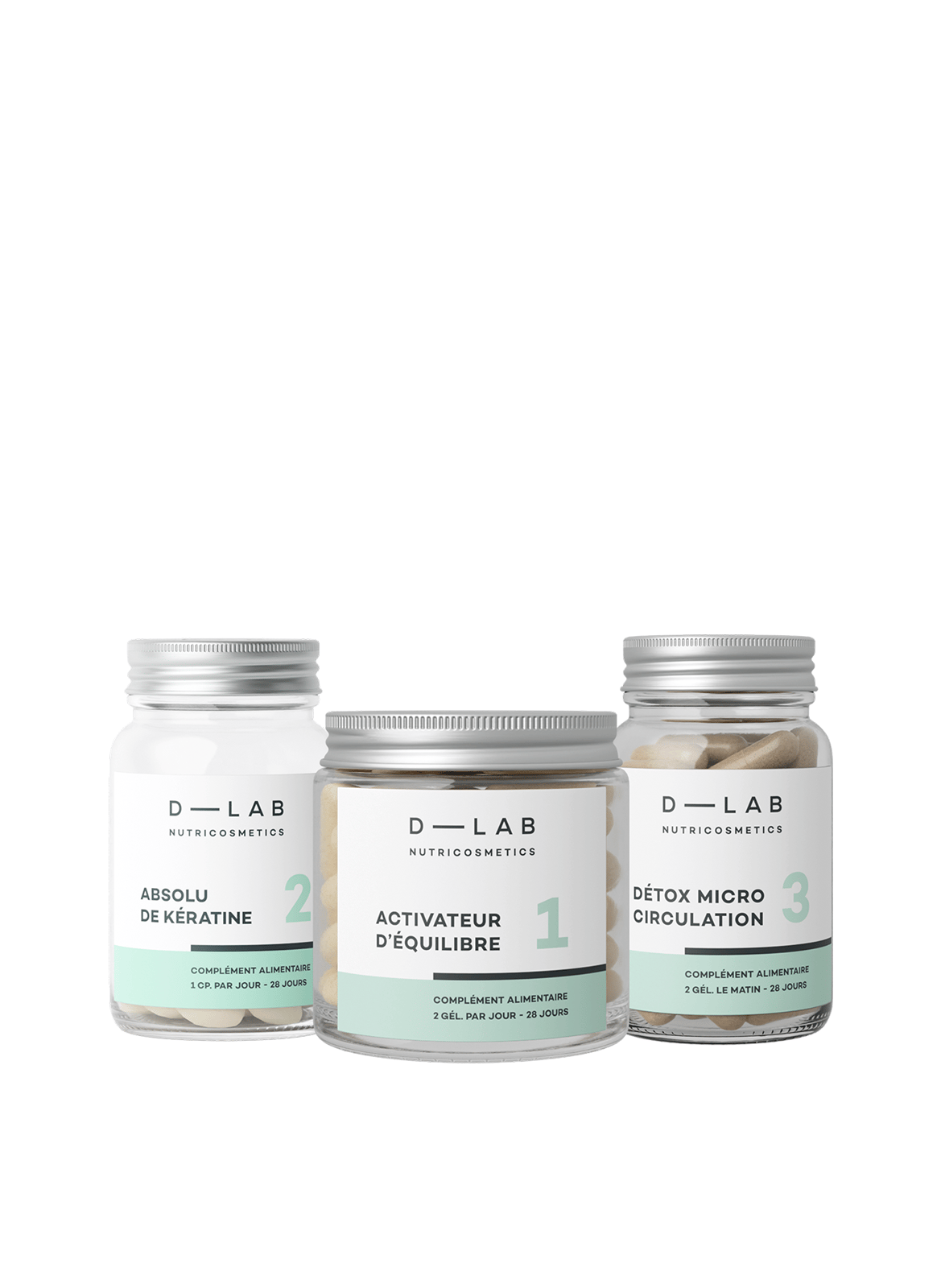 Programma voor de haarmassa D-LAB NUTRICOSMETICS No color