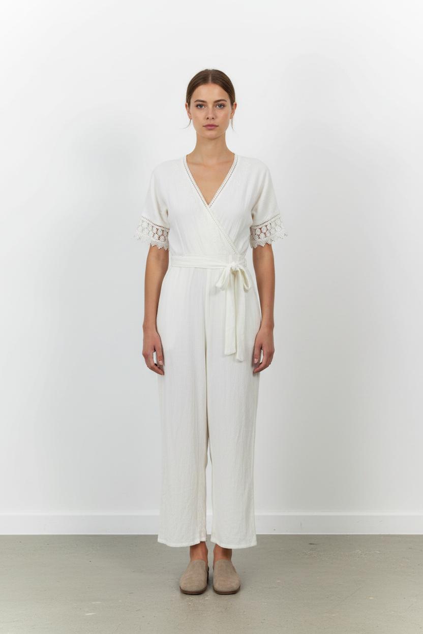 Jumpsuit LOUISE MISHA - Seconde Main White