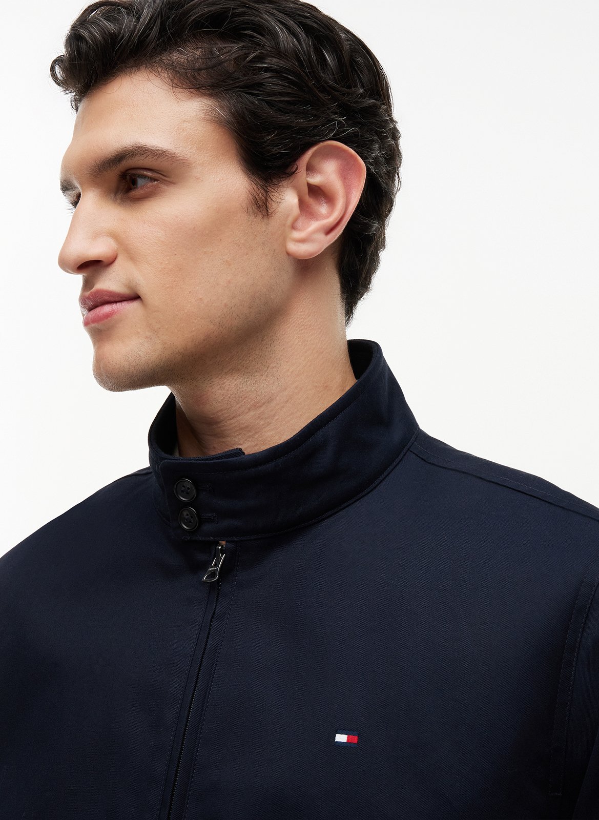 Baumwollblouson TOMMY HILFIGER Blau