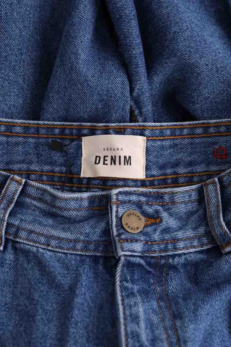 Jean large SEZANE - Seconde main Bleu