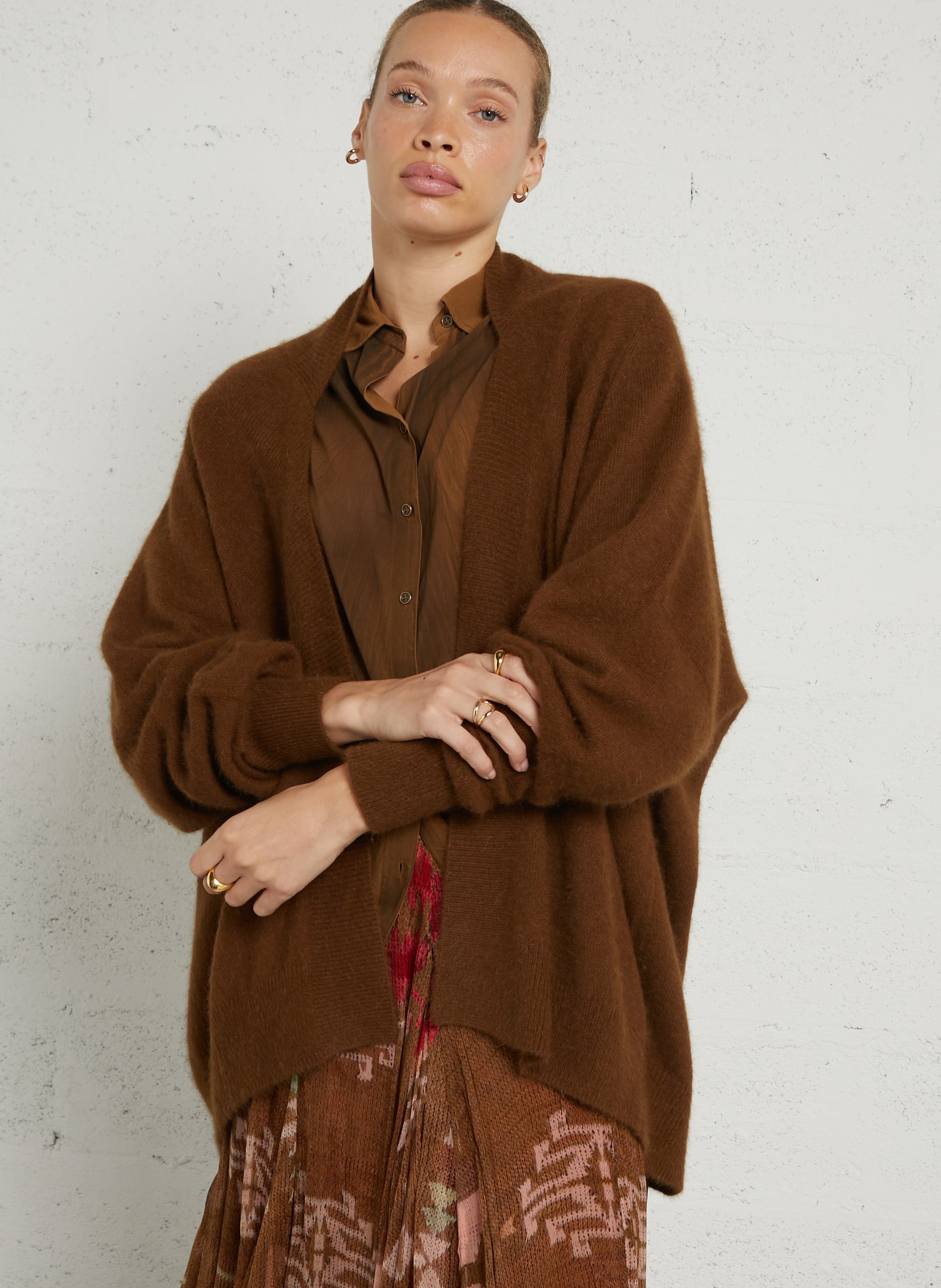 Oversized buttonless vest MES DEMOISELLES