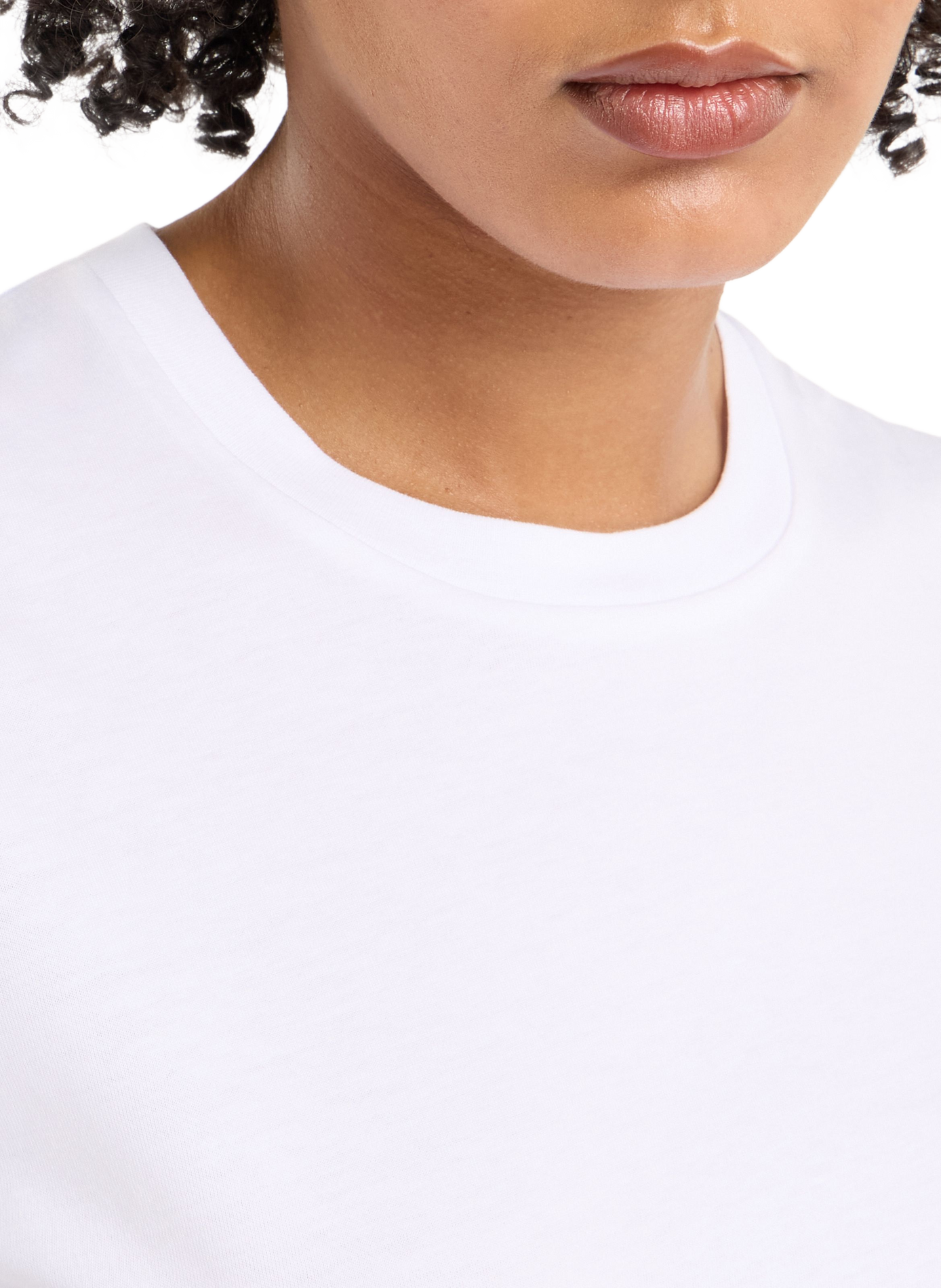 Short acla cotton t-shirt | White SAISON 1865 Women
