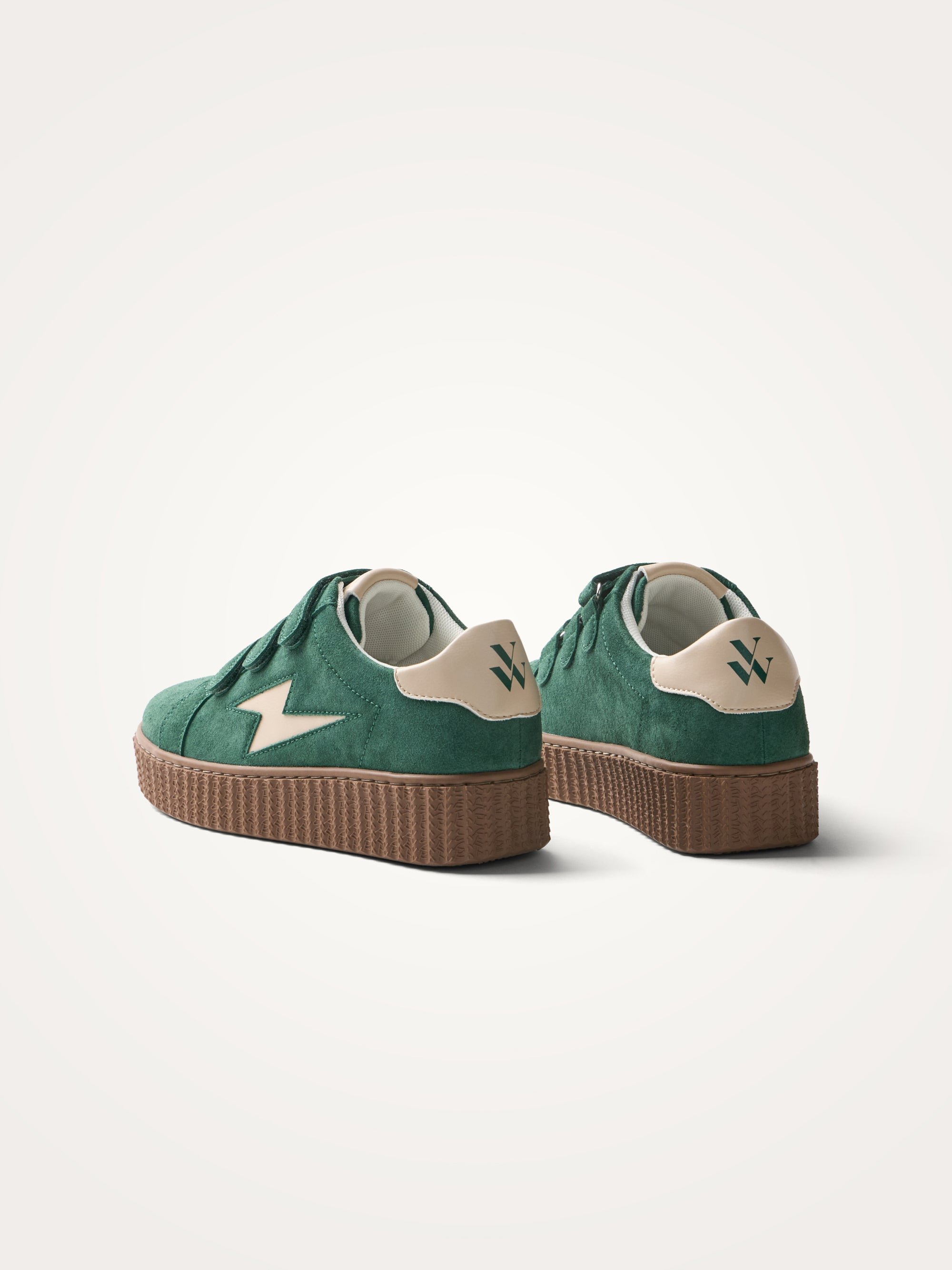 Low Velcro trainers VANESSA WU Green