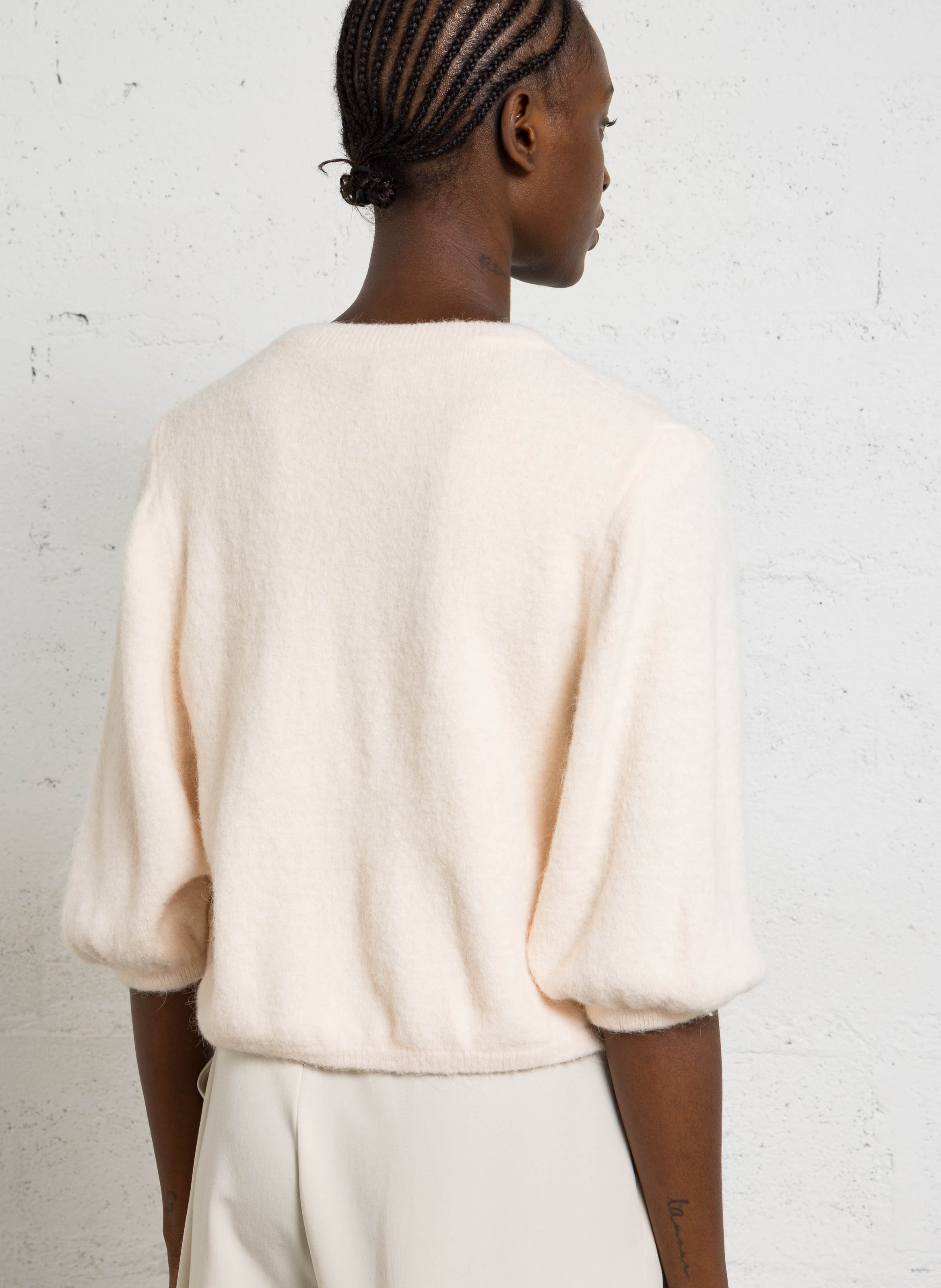 Ballonärmel Pullover IMPERIAL Beige