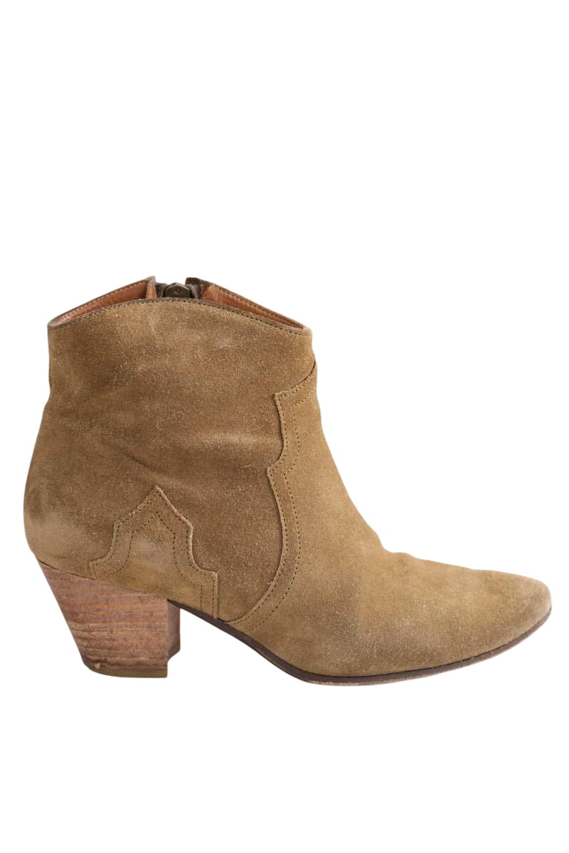 Ankle boots ISABEL MARANT ÉTOILE - SECONDE MAIN Khaki