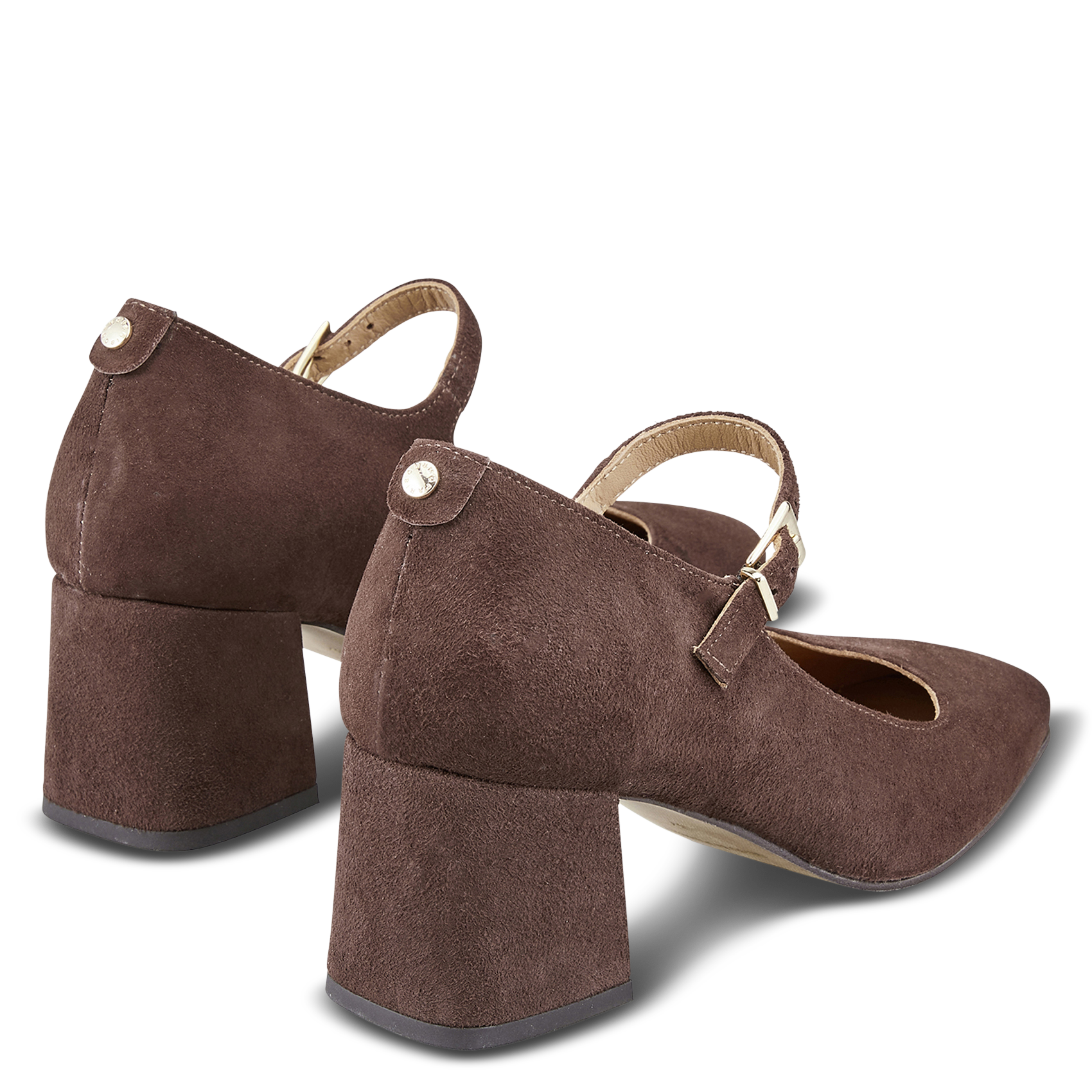 Leather Mary Janes COSMOPARIS Brown