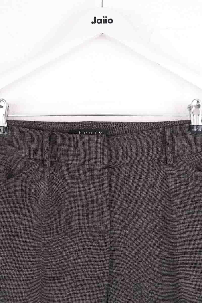 Straight-leg pants THEORY - Seconde Main Beige