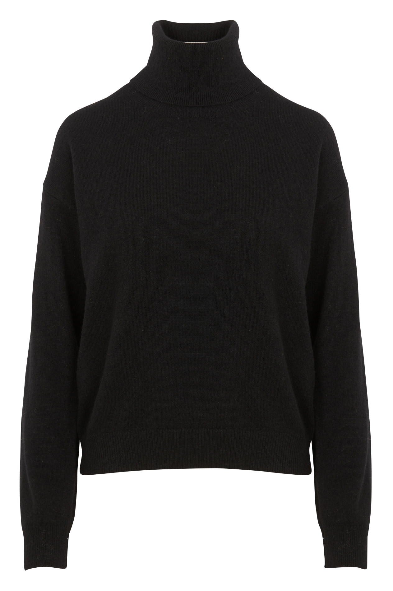 Pull col roulé  en cachemire SAISON 1865 Noir