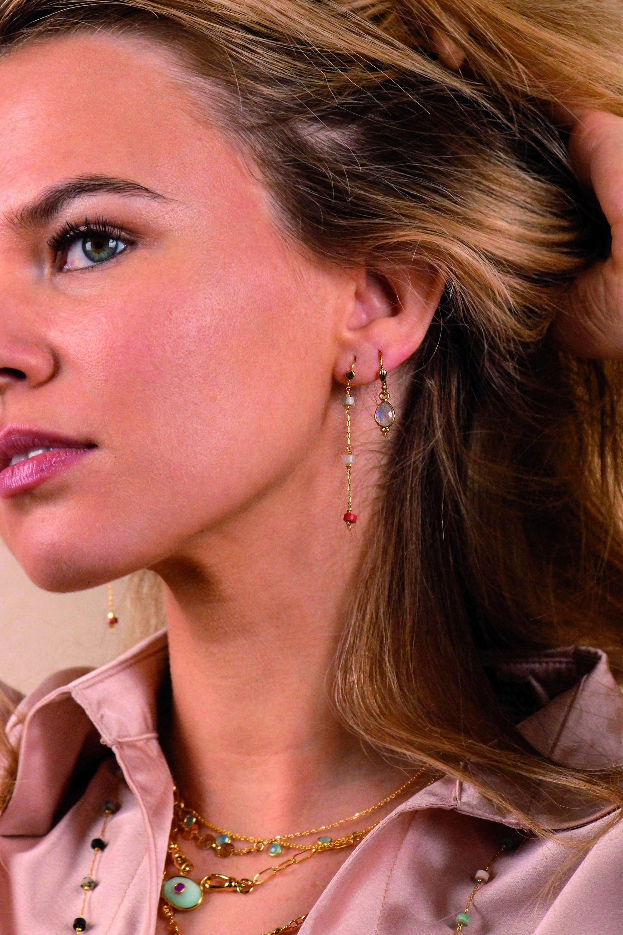 Earrings NILAI Multicolored