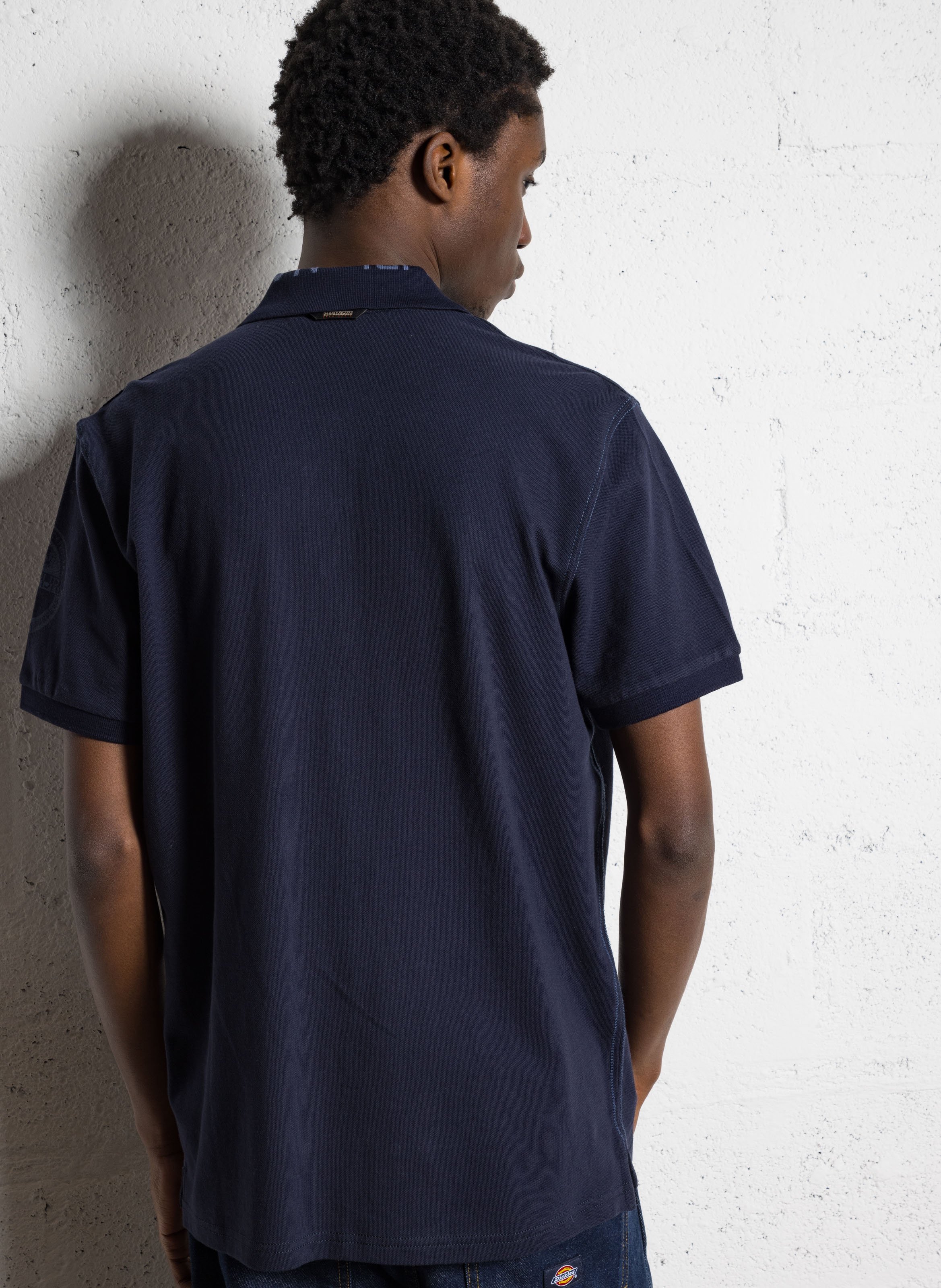 Polo regular en coton NAPAPIJRI Bleu