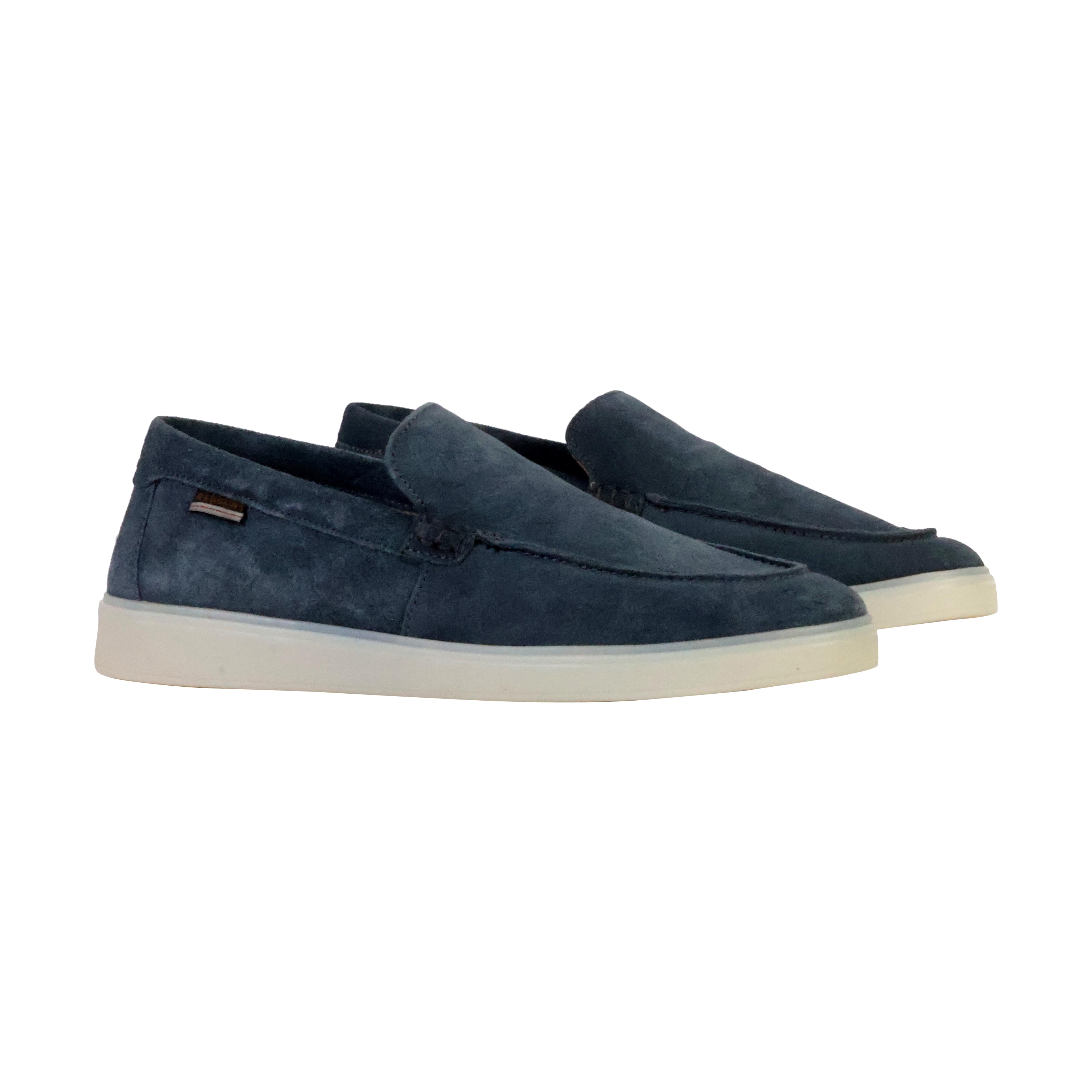 Mocassin cuir  arcann REDSKINS Bleu