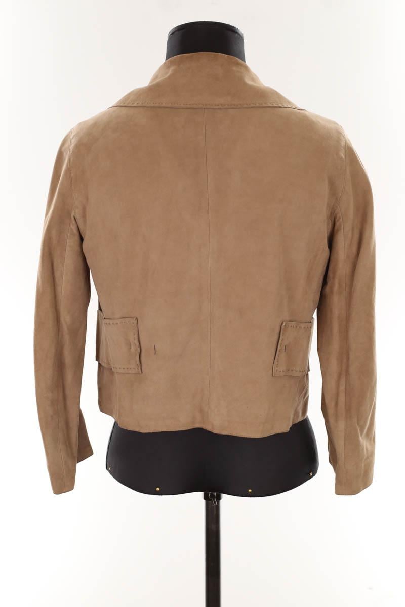 Short suede blazer PAULE KA - Seconde main Brown