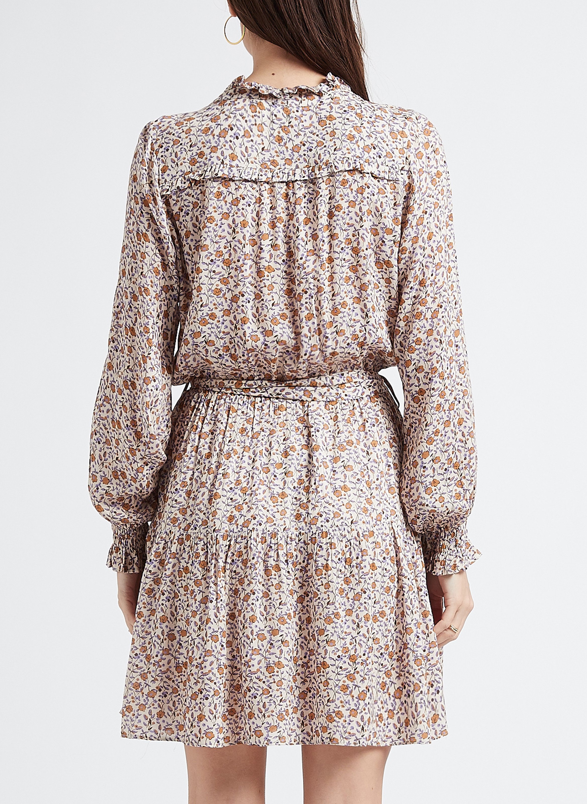 Robe cintrée à imprimé floral EMILE ET IDA Multicolore