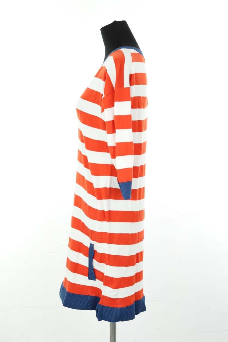 Cotton dress LACOSTE - SECONDE MAIN Orange