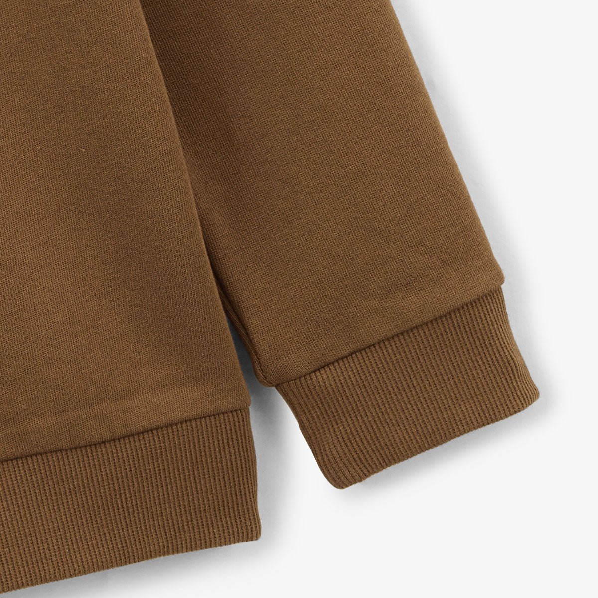 Boy&#039;s round neck sweater SERGE BLANCO Brown