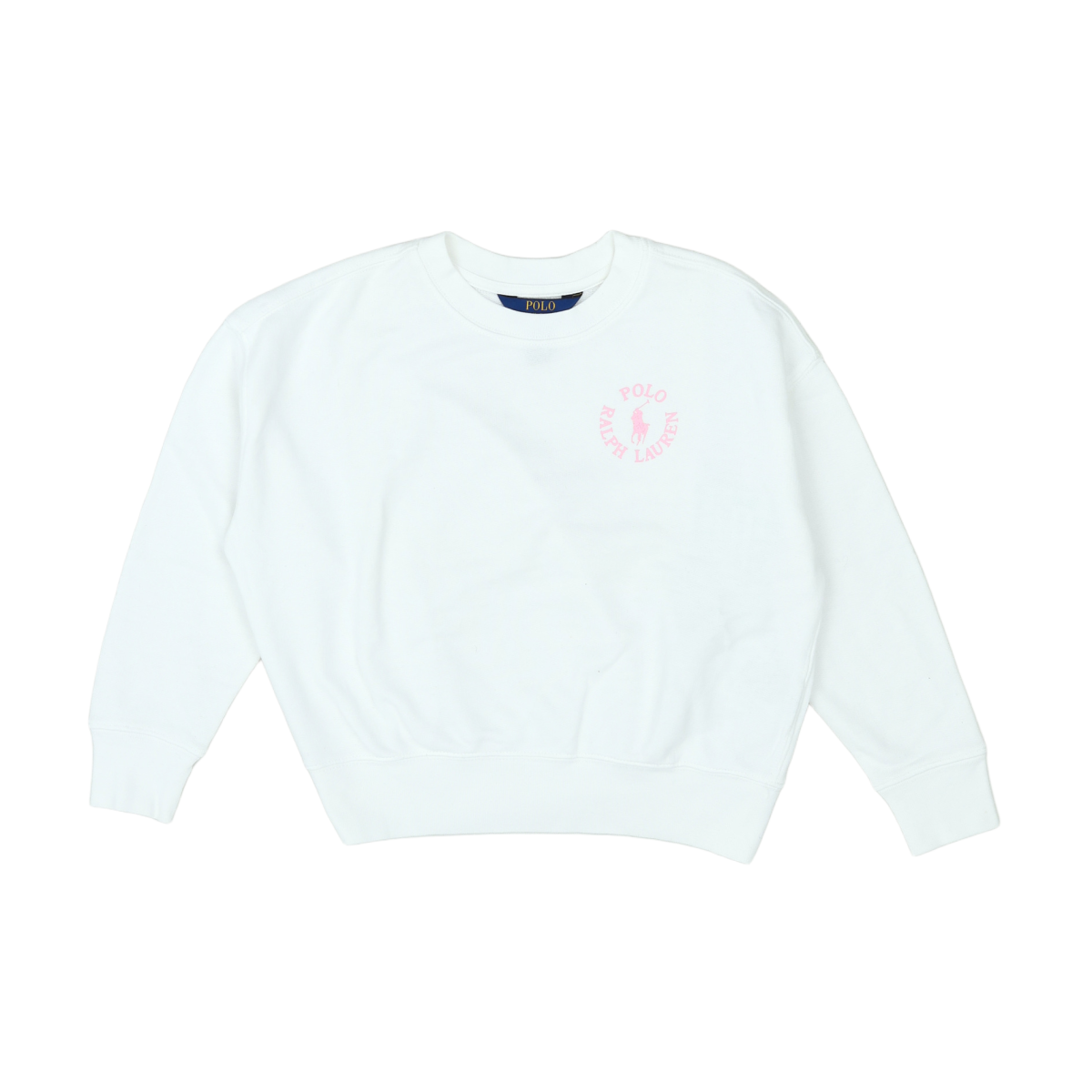White child's sweatshirt - 7 years POLO RALPH LAUREN - Seconde Main White